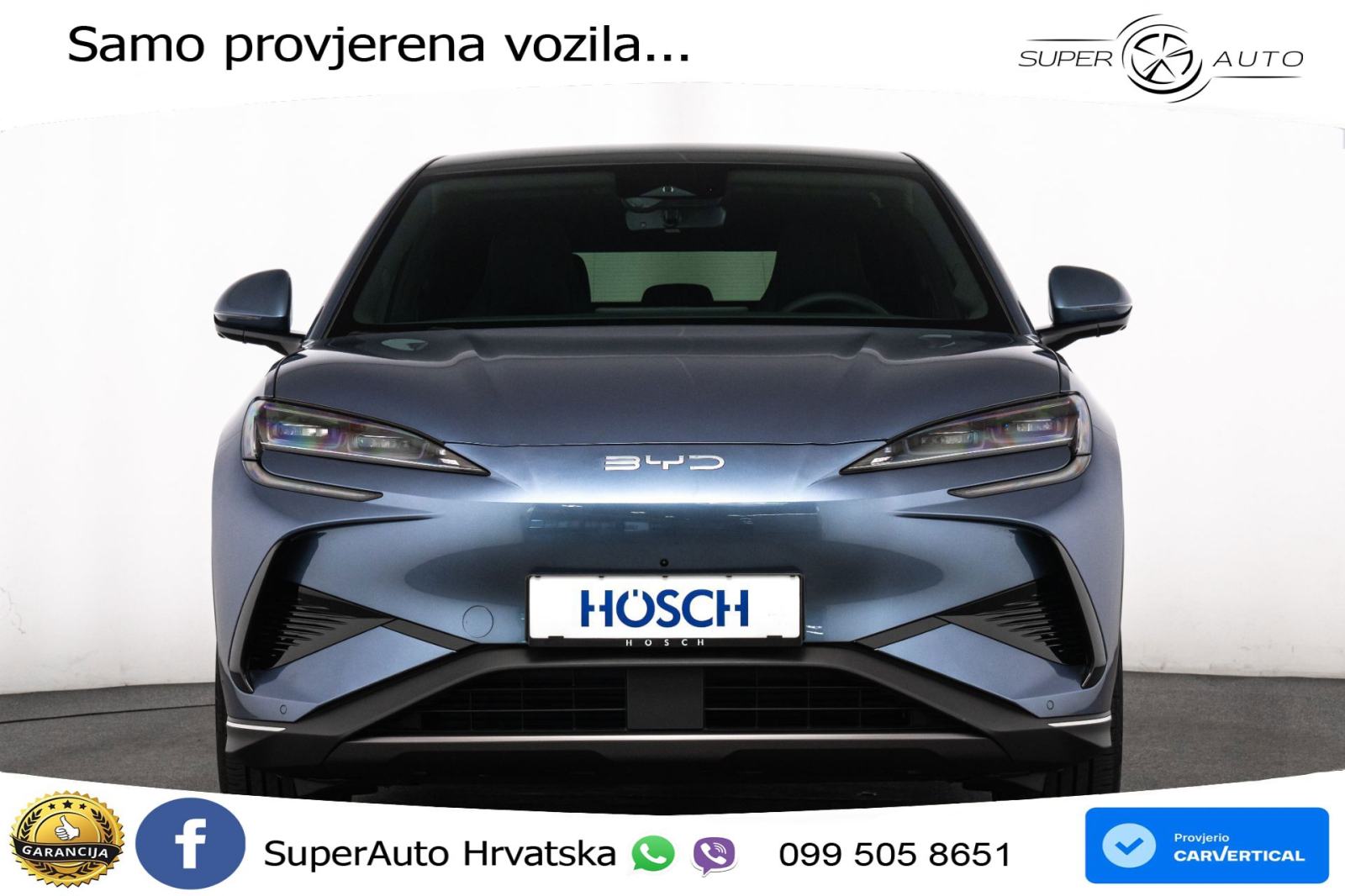 NOVO BYD Sealion 7 82,5 kWh Comfort 313 KS, LED+ACC+GR SJED+360+PDC, fotografija 3