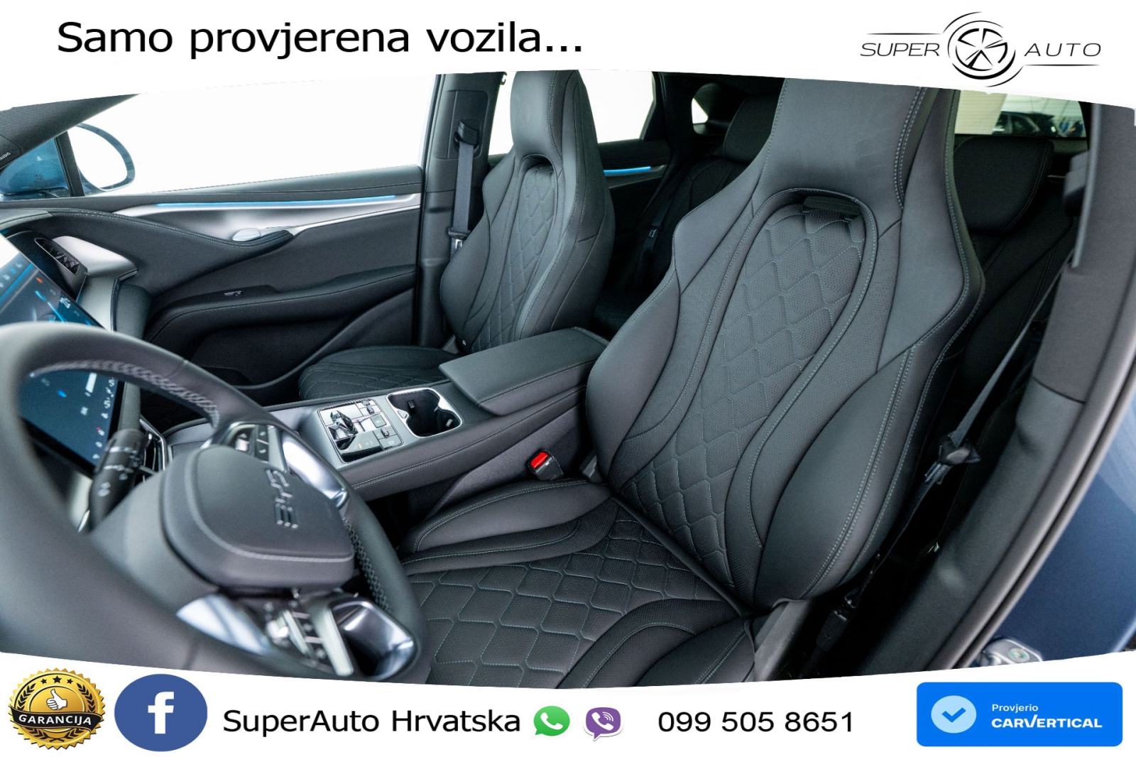 NOVO BYD Sealion 7 82,5 kWh Comfort 313 KS, LED+ACC+GR SJED+360+PDC, fotografija 13