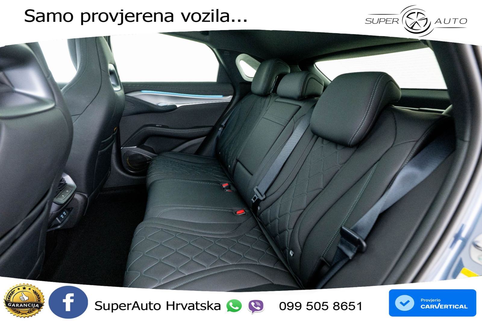 NOVO BYD Sealion 7 82,5 kWh Comfort 313 KS, LED+ACC+GR SJED+360+PDC, fotografija 19