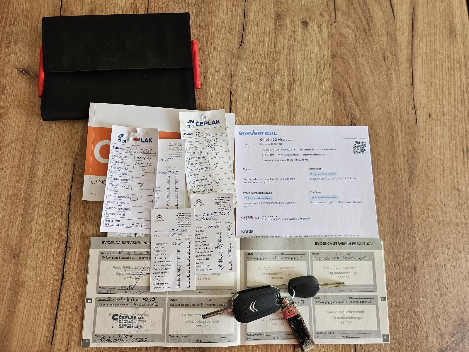 Citroën C3 1,2 Aircross SHINE NAVI SERVISNA 40000km 12/24 MJ JAMSTVO, fotografija 14