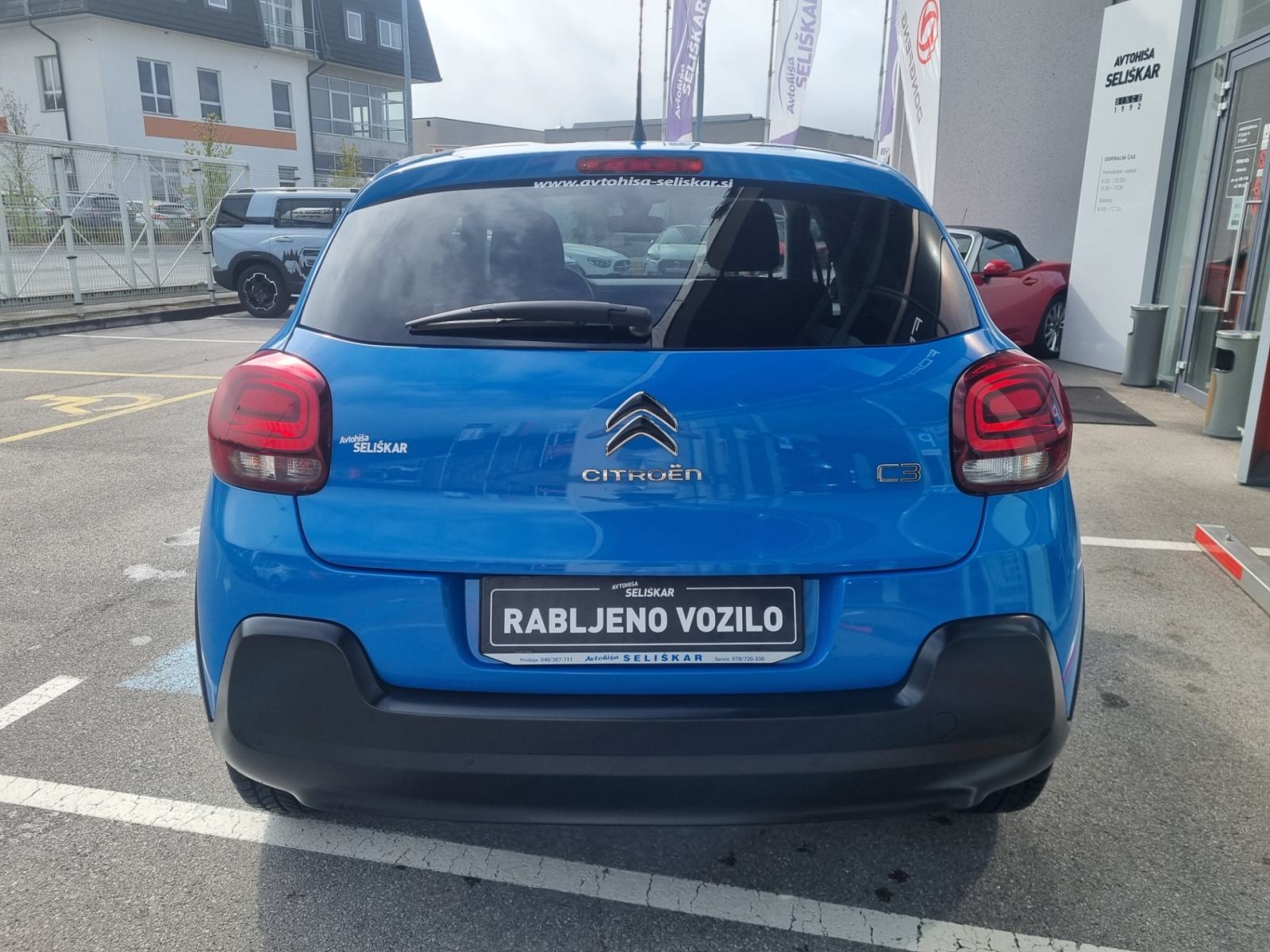 Citroën C3 1.2 PT SLOVENSKI + 1. LASTNIK + SERVISNA ZGODOVINA, fotografija 6