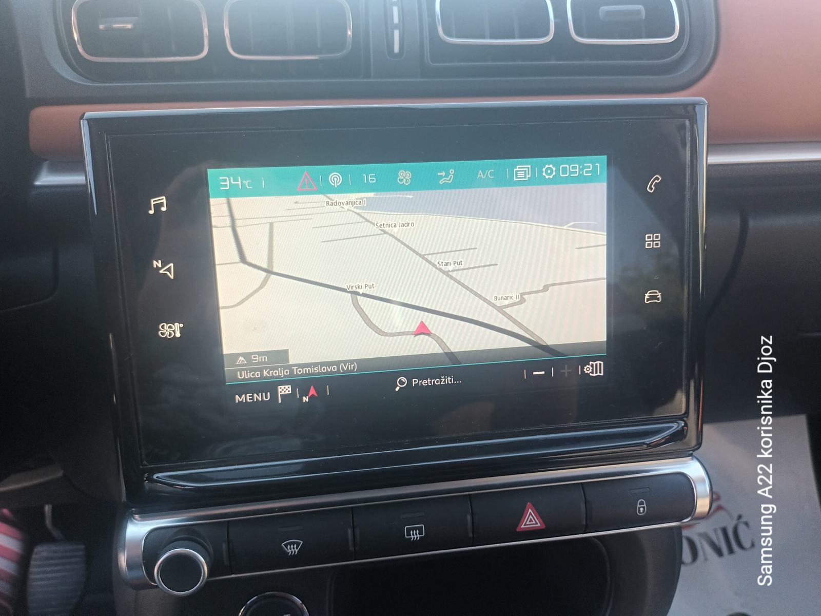 Citroën C3 1,6 BlueHDi 73kw 120000km.reg 1godinu,Navi,Kamere,alu, fotografija 10