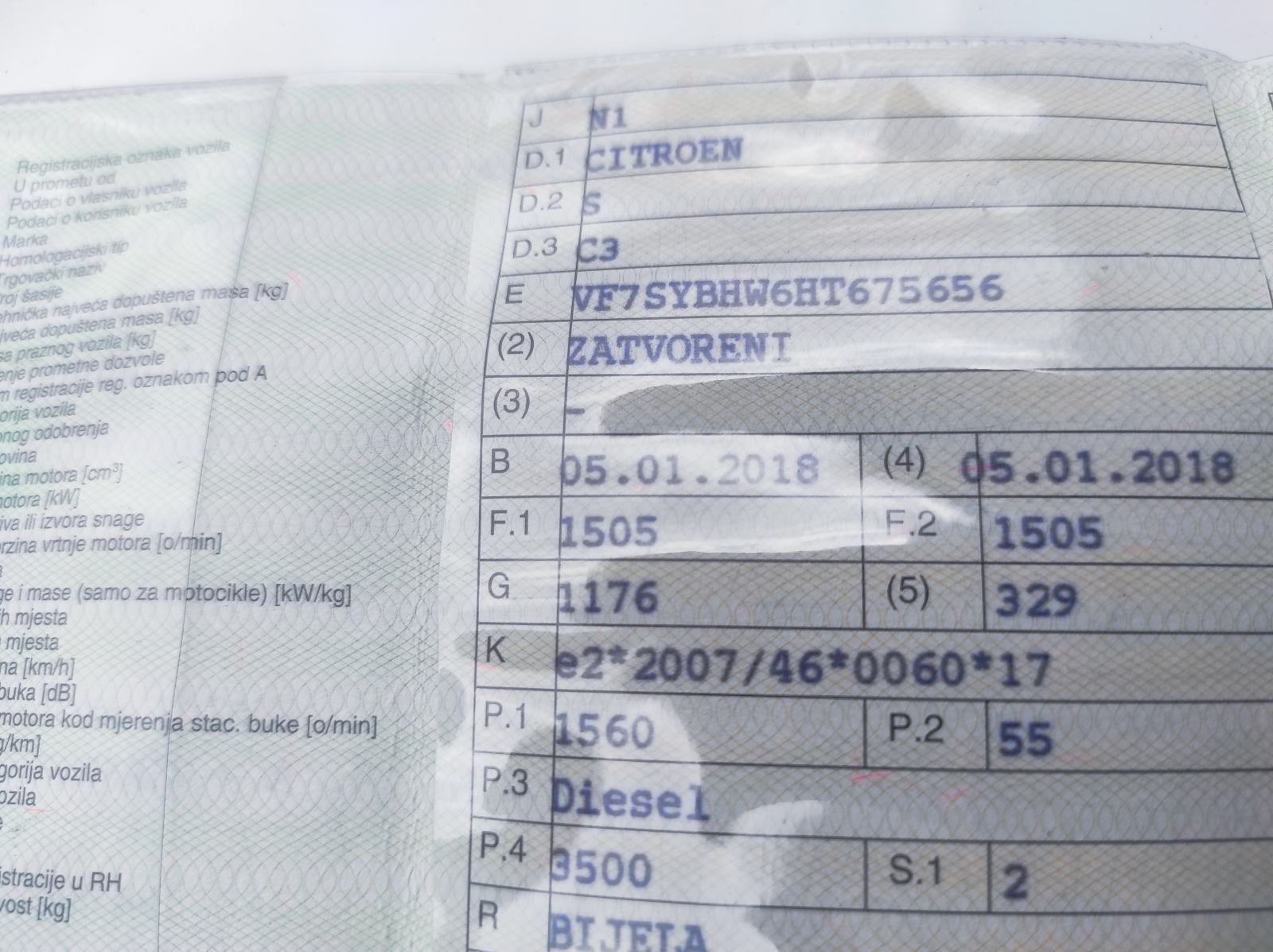 Citroën C3 1,6 BlueHDi, fotografija 14