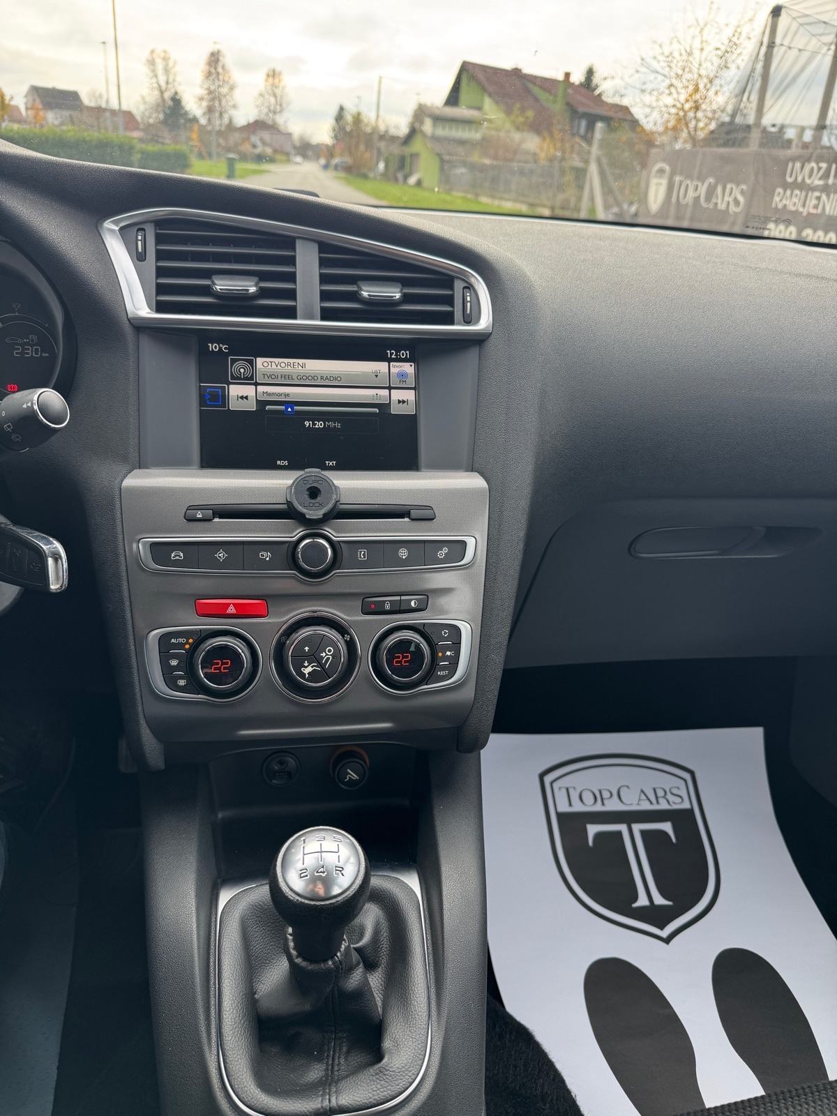 Citroën C4 1,2 Tempomar, Auto Klima, Servisna…, fotografija 17