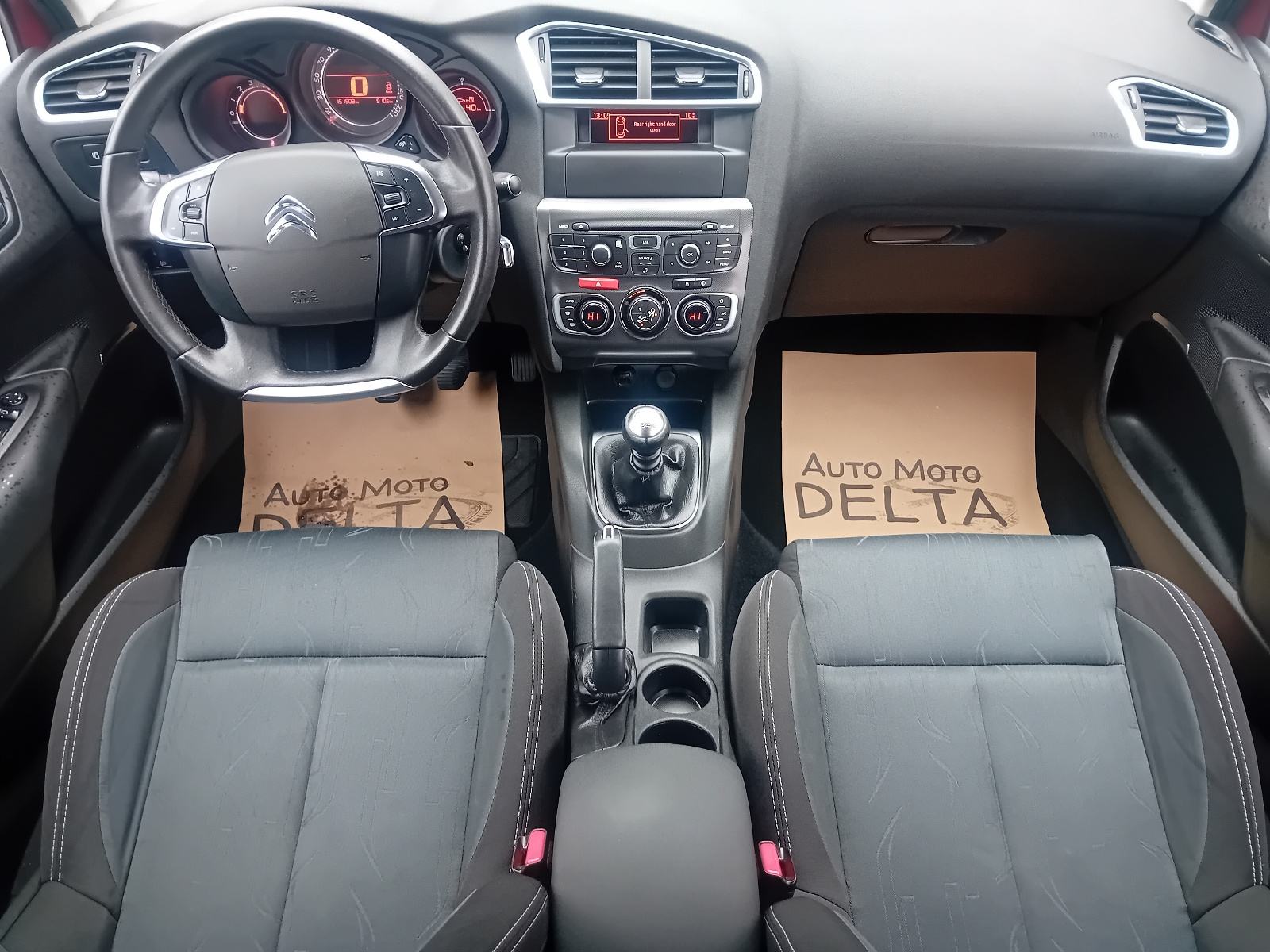 Citroën C4 1,6 HDi-PANORAMA-TEMPOMAT-AUT.KL.-PDC-VELIKI SERVIS, fotografija 19