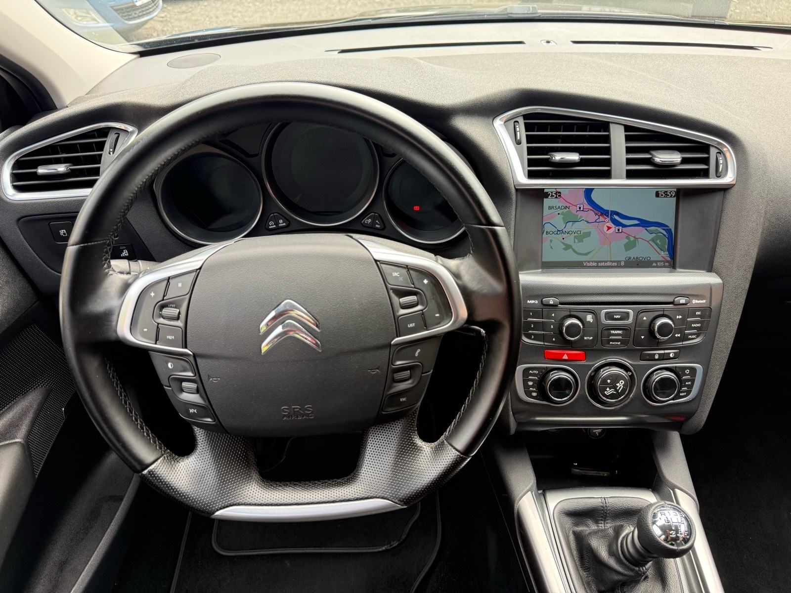 CITROEN C4 1.6 HDI EXCLUSIVE 2011 GOD, NAVIGACIJA , PDC, KOŽA, fotografija 11