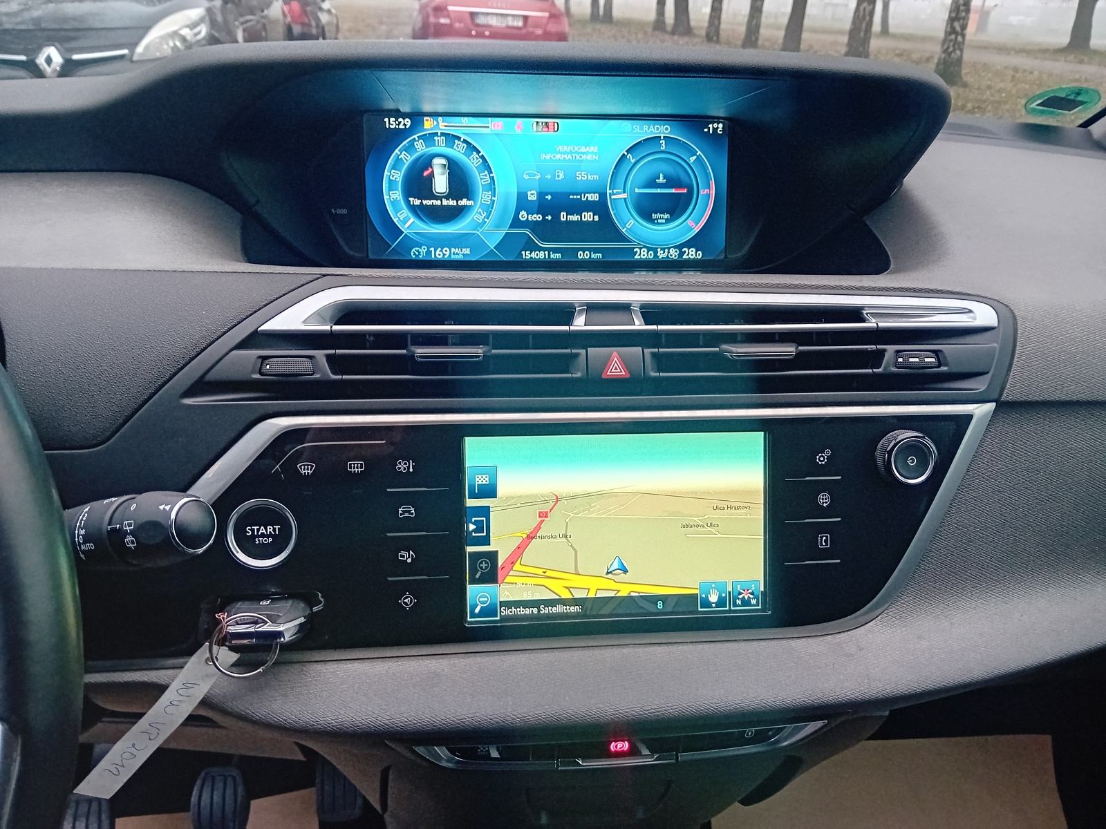 Citroën C4 Picasso 2,0-VIRTUAL KOKPIT-TEMP-R.KAMERA-GR.SJED. JAMSTVO, fotografija 14