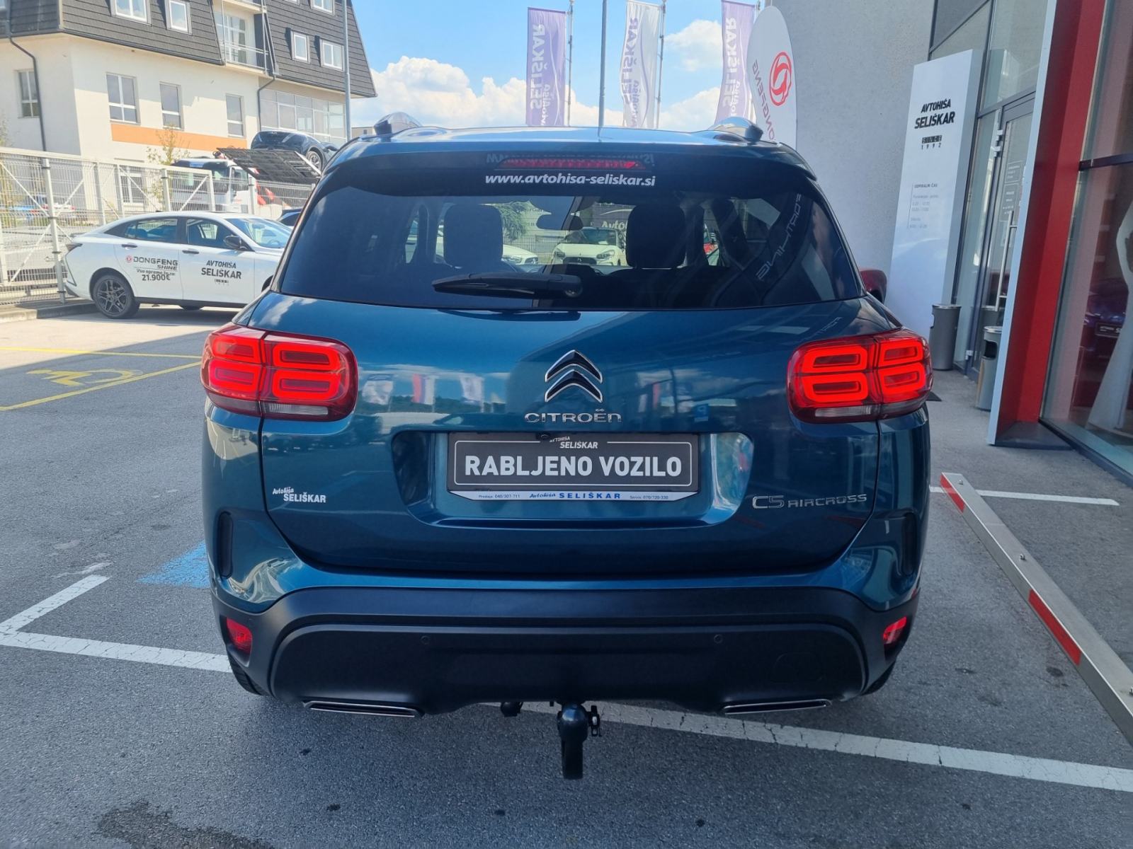 Citroën C5 Aircross 1.2 PT Feel - VLEČNA KLJUKA - POTRJENA SERVISNA, fotografija 6