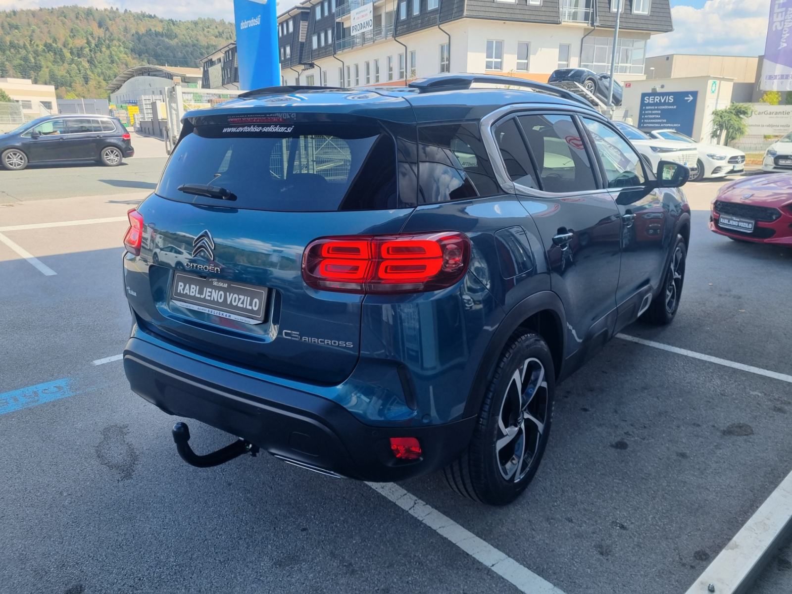 Citroën C5 Aircross 1.2 PT Feel - VLEČNA KLJUKA - POTRJENA SERVISNA, fotografija 7