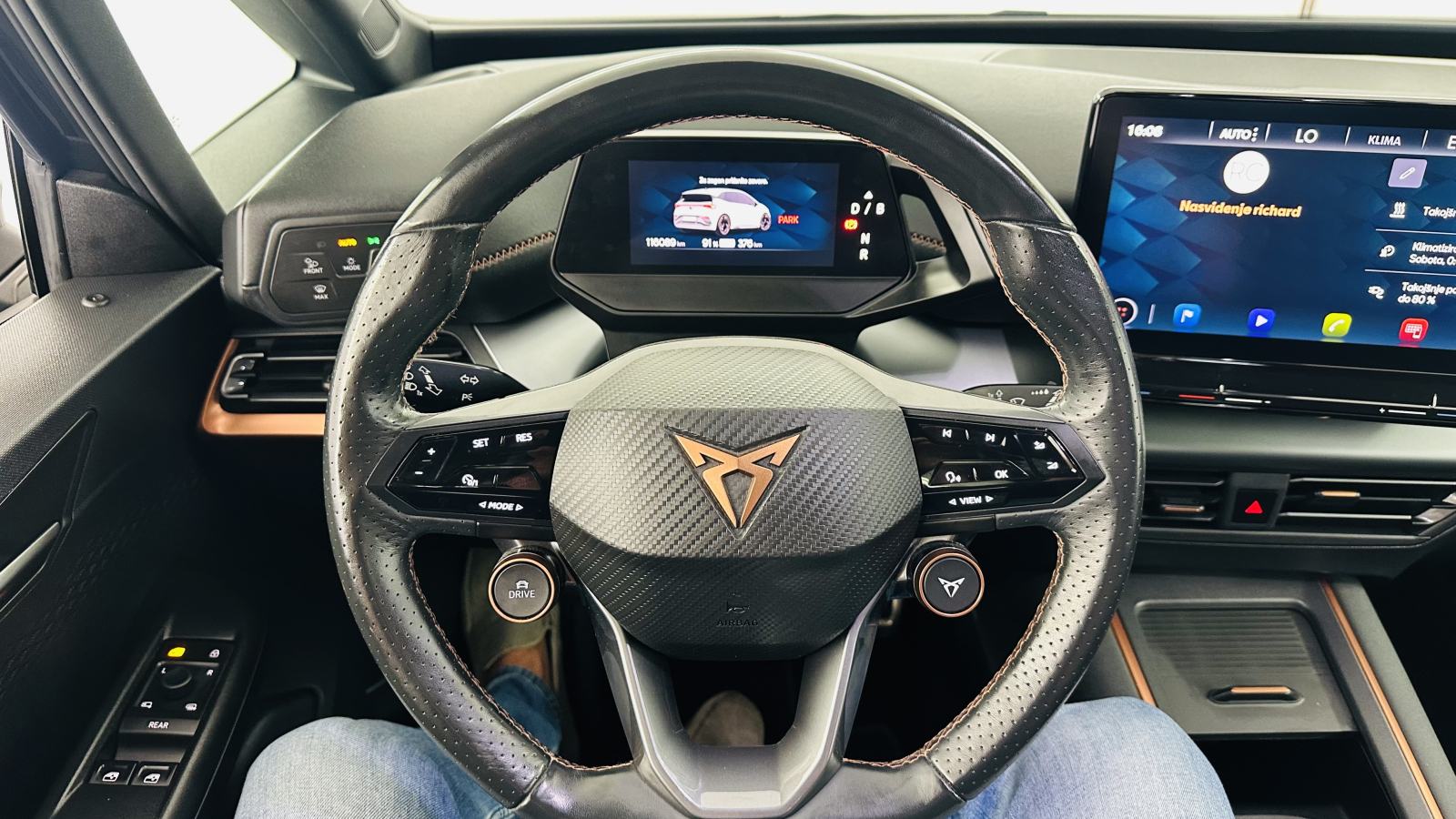 Cupra Born Berline 230ch.170 kw.KAMERA.NAVI.LED.82 KW BATERIJA, fotografija 10