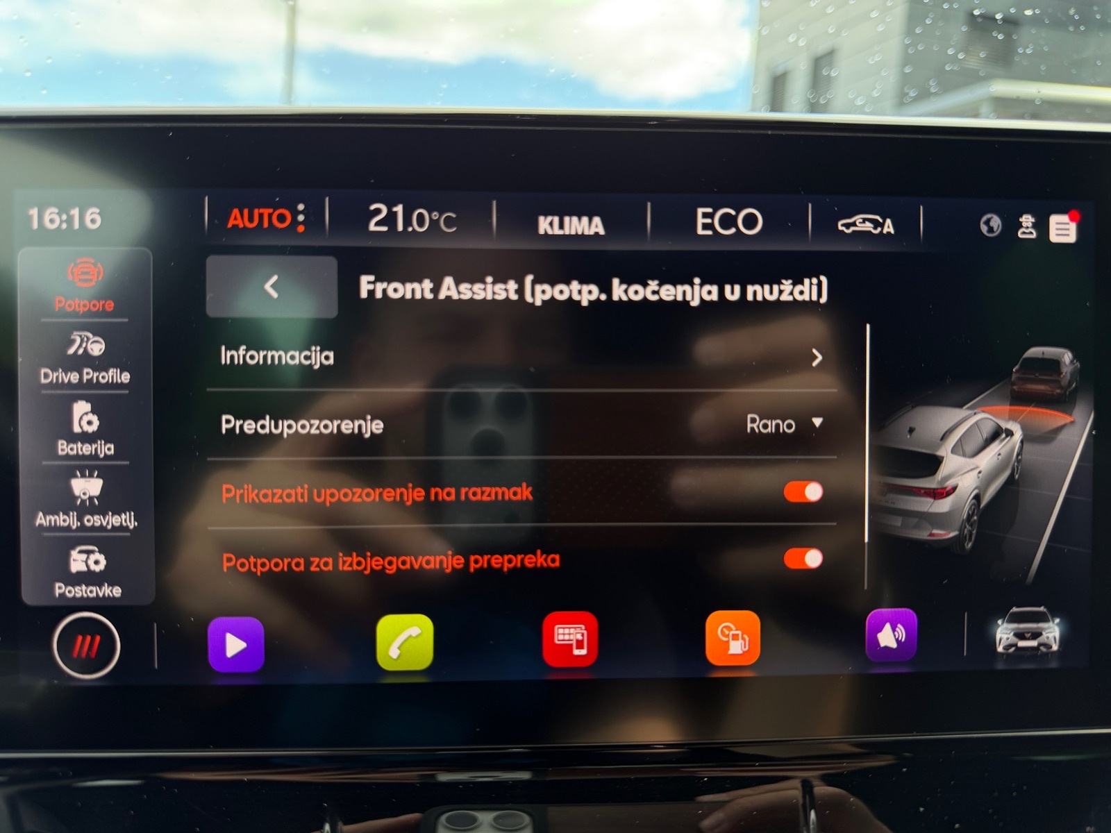 Cupra Formentor 1.4 eHybrid,JAMSTVO,KAMERA,KOŽA,RADAR,AMBIENT,U PDV-U!, fotografija 18