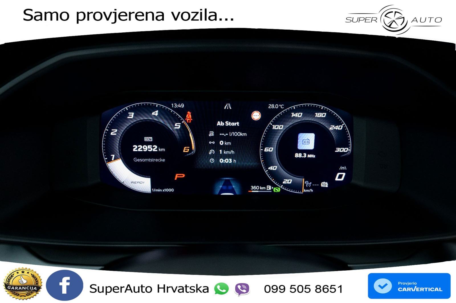 Cupra Leon SP 2.0 TDI DSG Edge 150 KS, ACC+KAM+VIRT+NAVI, fotografija 9