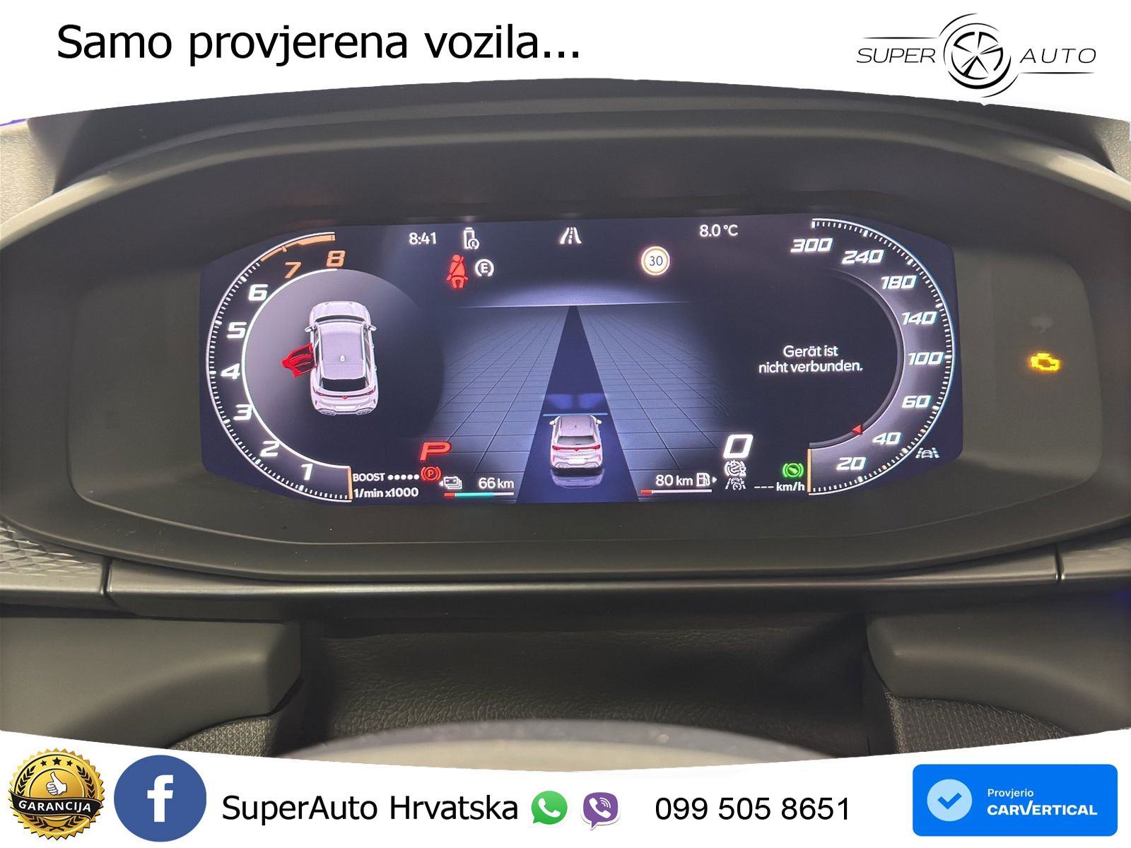 Cupra Terramar 1.5 eTSI DSG 204 KS, 360+ACC+KEY+GR SJED+HEAD+VIRT+LANE, fotografija 7