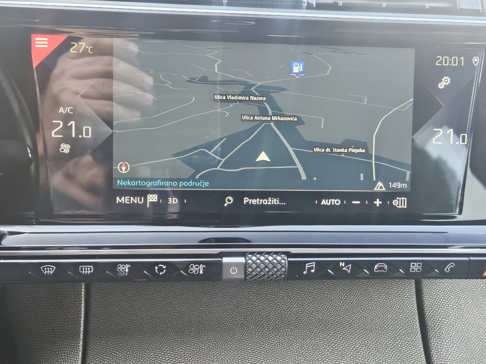 DS Automobiles DS7 Crossback 1.5 dci so chic oprema automatik, fotografija 15
