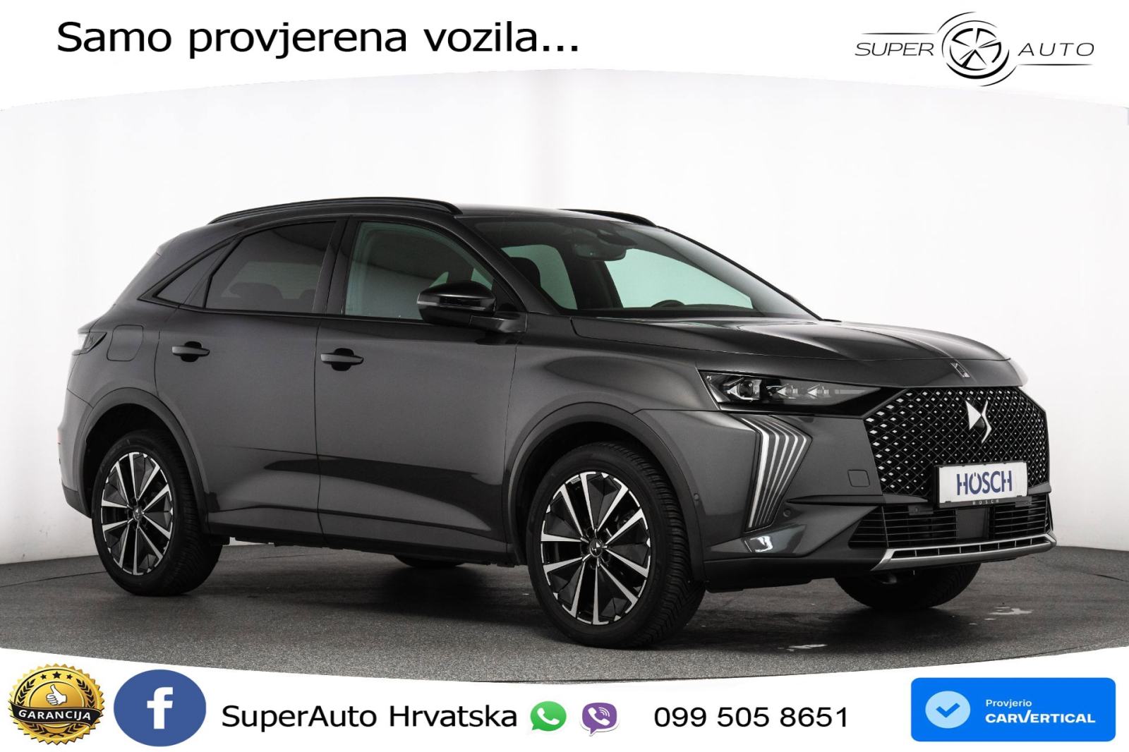 DS7 Crossback 1.5 BlueHDi Aut. 131 KS, KAM+GR SJED+VIRT+NAVI, fotografija 3