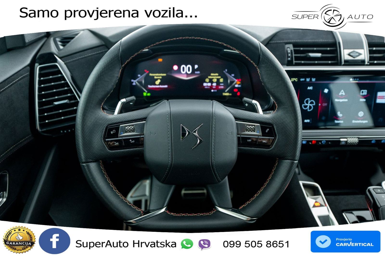 DS7 Crossback 1.5 BlueHDi Aut. 131 KS, KAM+GR SJED+VIRT+NAVI, fotografija 10