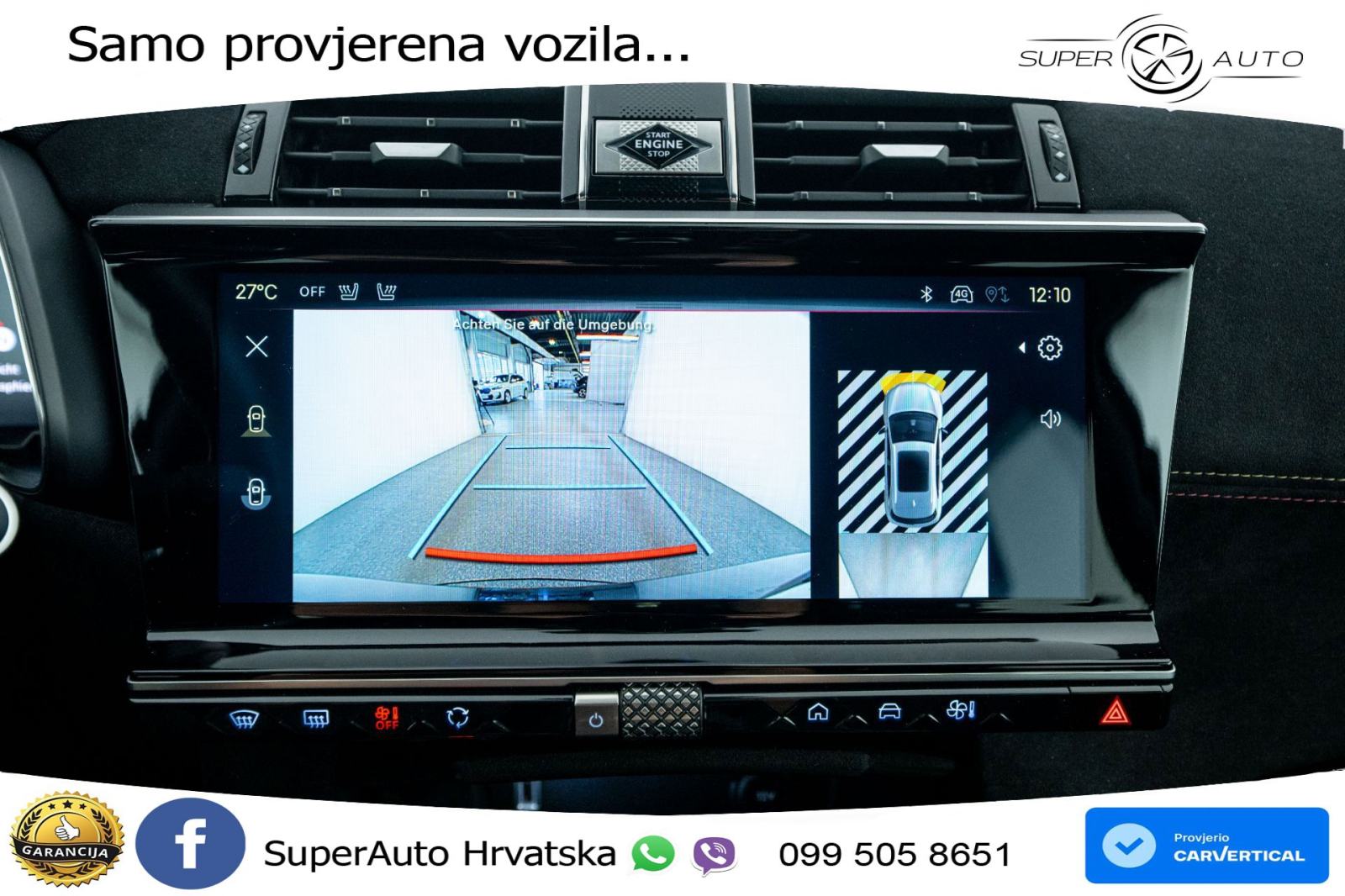 DS7 Crossback 1.5 BlueHDi Aut. 131 KS, KAM+GR SJED+VIRT+NAVI, fotografija 16