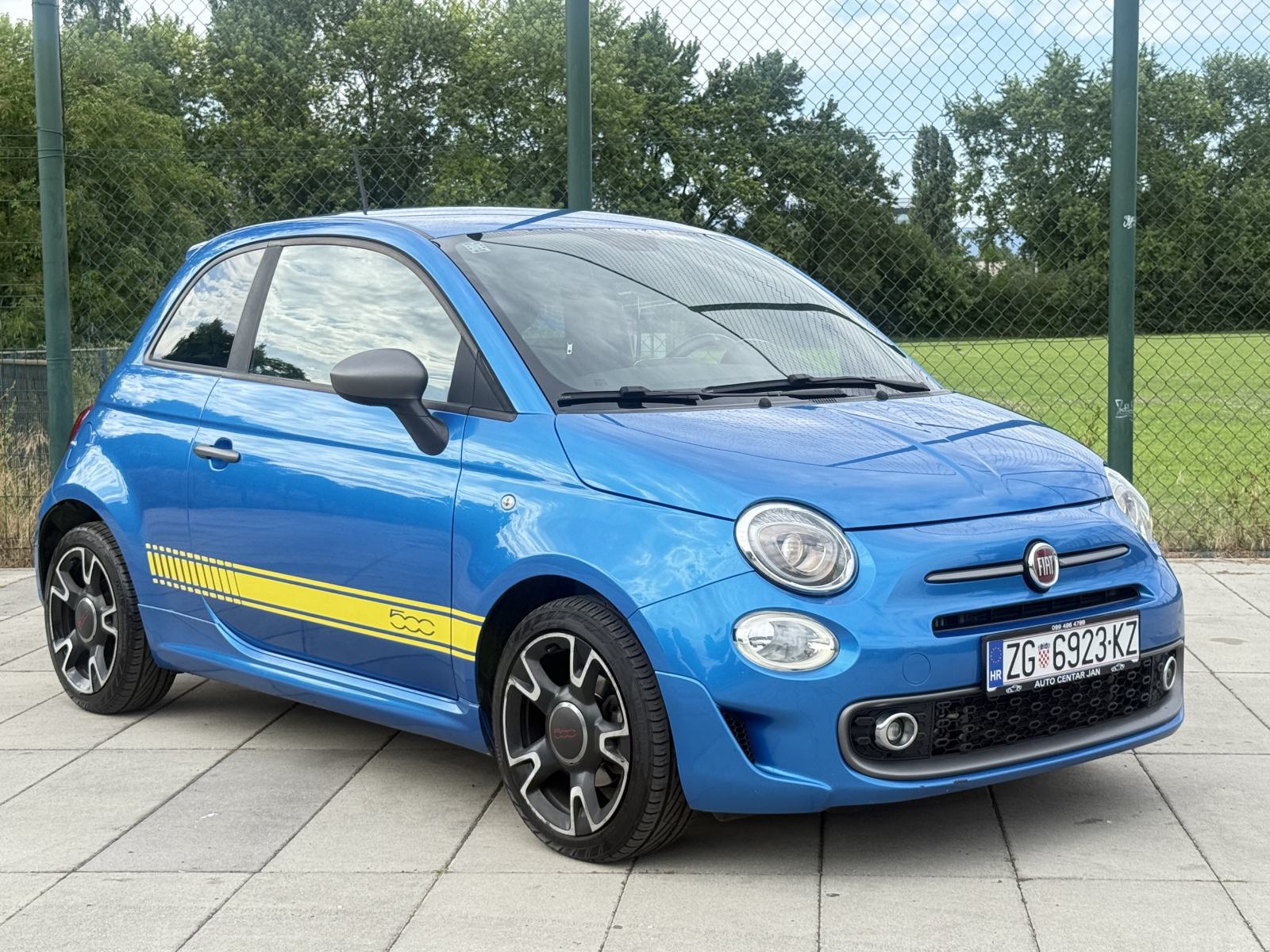 FIAT 500 TWIN AIR SPORT* 105KS* REG 3/27*AUT KLIMA*KOZA* VIRTUAL* ALU, fotografija 7
