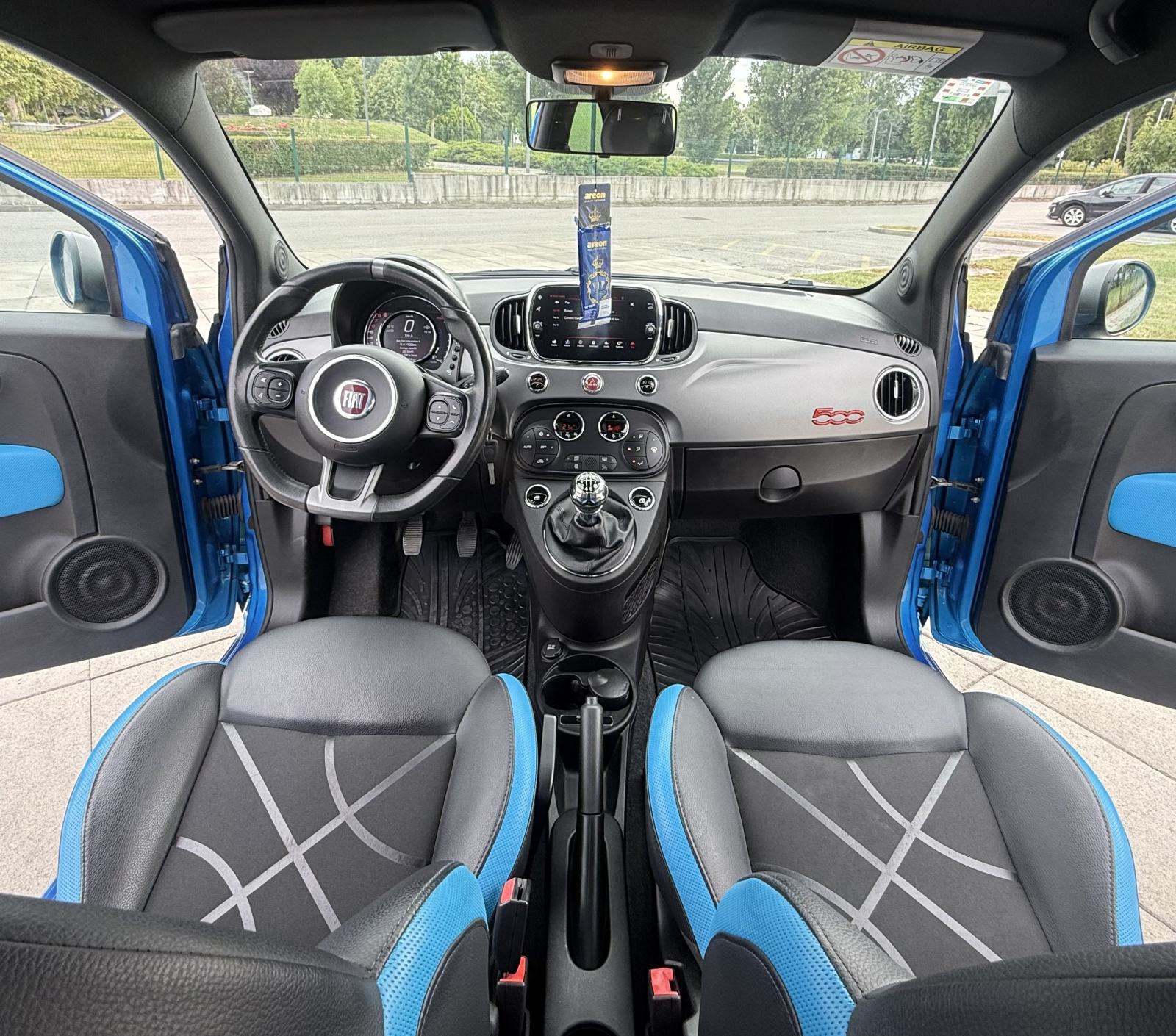 FIAT 500 TWIN AIR SPORT* 105KS* REG 3/27*AUT KLIMA*KOZA* VIRTUAL* ALU, fotografija 9