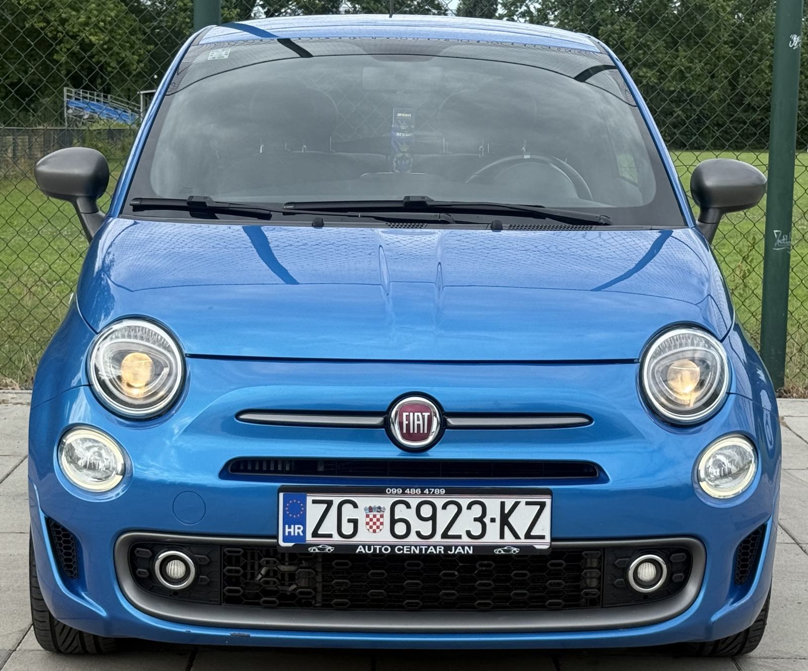 FIAT 500 TWIN AIR SPORT* 105KS* REG 3/27*AUT KLIMA*KOZA* VIRTUAL* ALU, fotografija 8