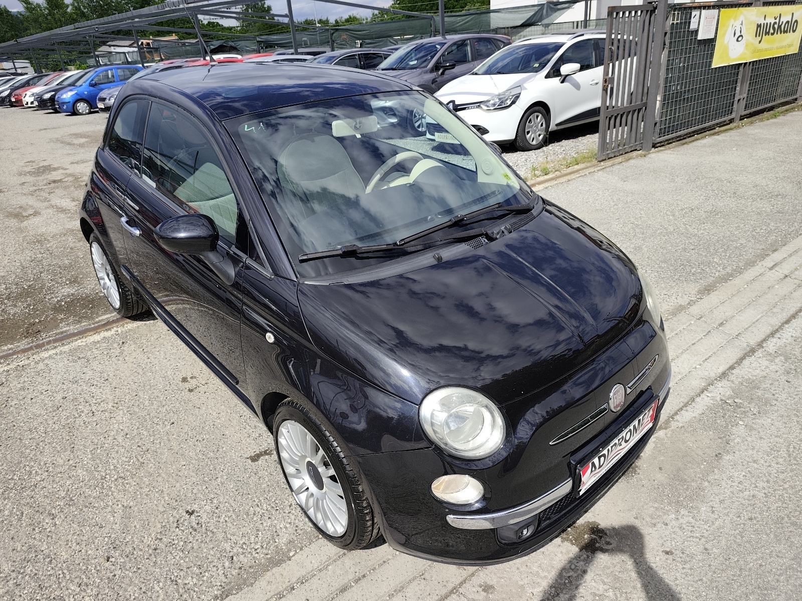 Fiat 500 Turbo // REG 1 GOD // ALU / PANORAMA / TOP //, fotografija 2