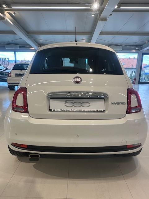 Fiat 500 1,0 Hyb AMORE Financiranje 1/3 kamata 2,99% - NEMA PRIJENOSA, fotografija 5