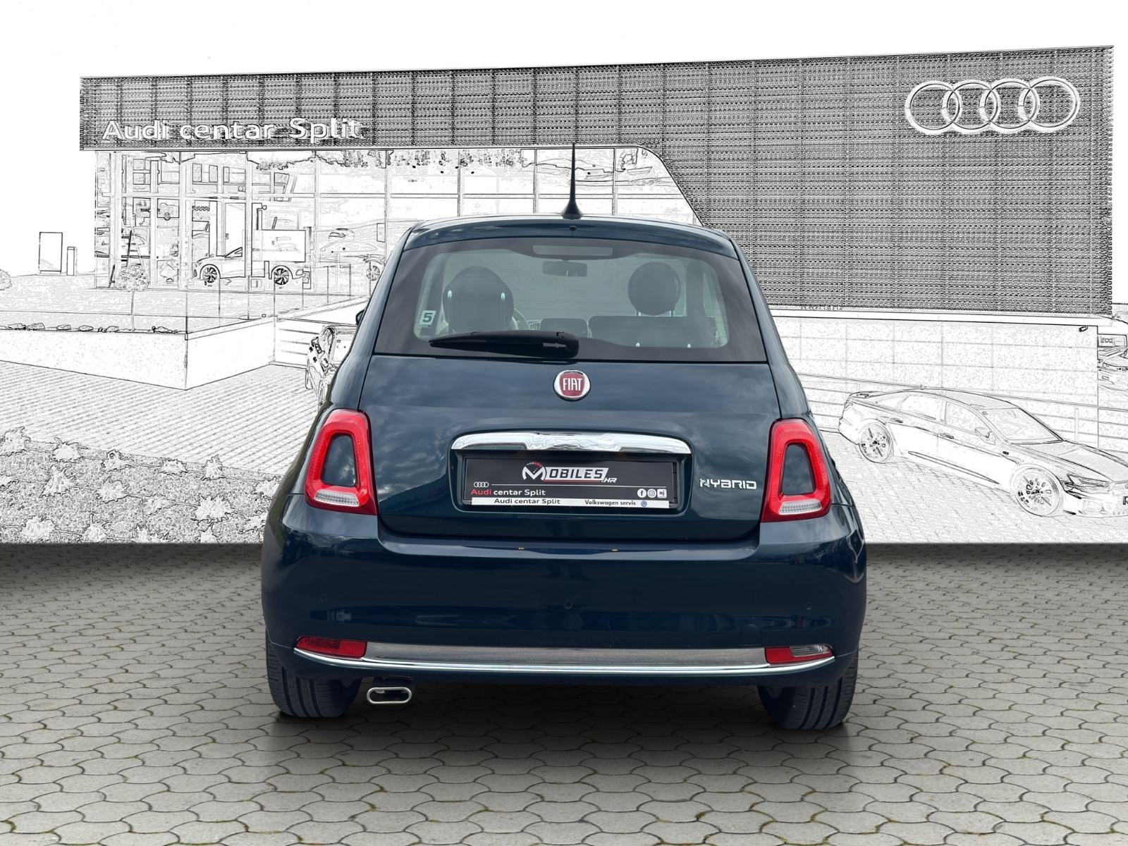 Fiat 500 1,0 Hybrid Dolcevita*Pano*Temp*, fotografija 3