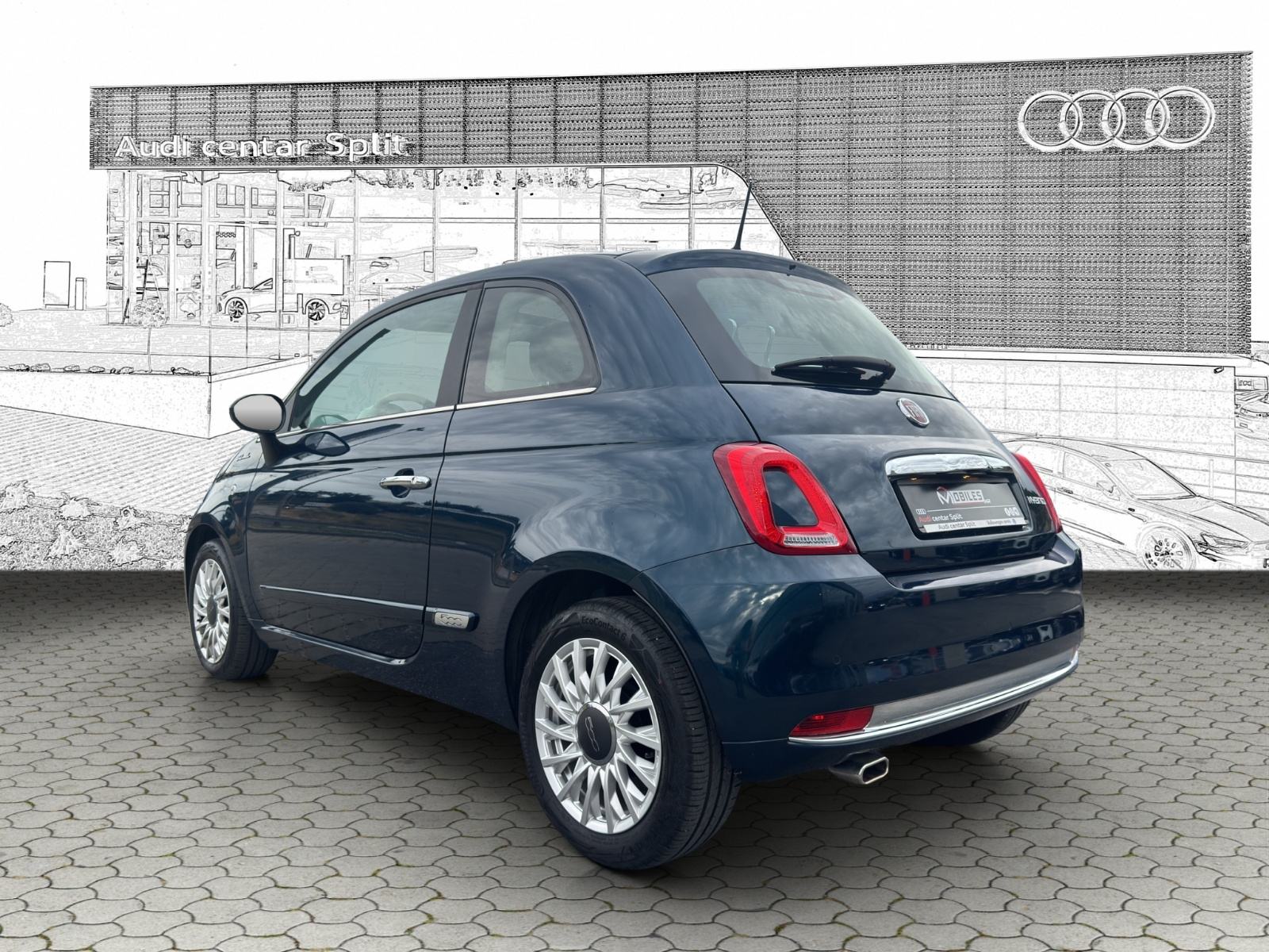 Fiat 500 1,0 Hybrid Dolcevita*Pano*Temp*, fotografija 2