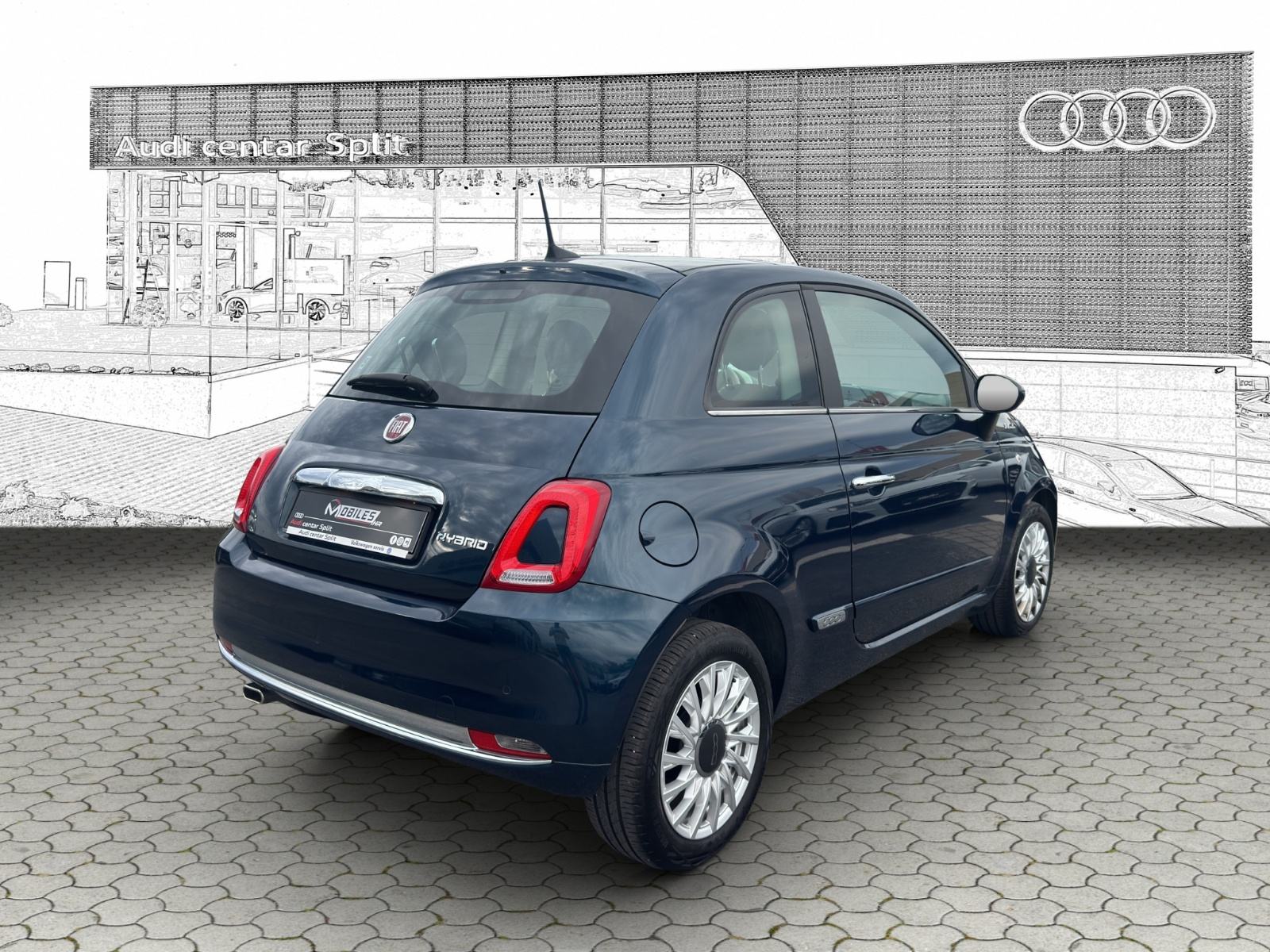 Fiat 500 1,0 Hybrid Dolcevita*Pano*Temp*, fotografija 4
