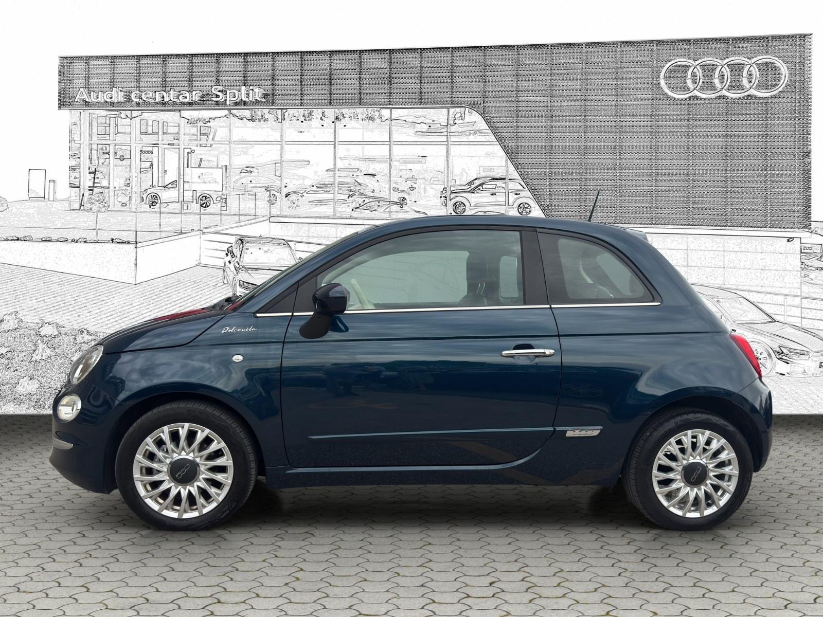 Fiat 500 1,0 Hybrid Dolcevita*Pano*Temp*, fotografija 8