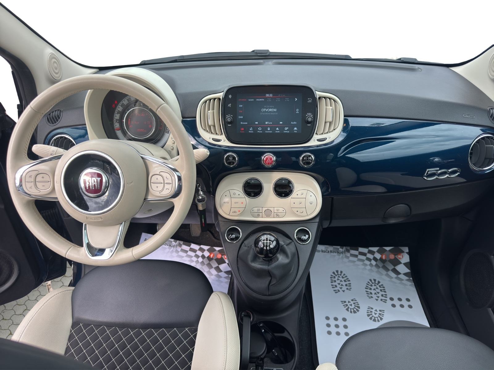 Fiat 500 1,0 Hybrid Dolcevita*Pano*Temp*, fotografija 13