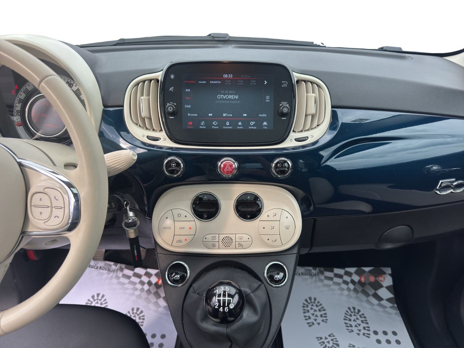 Fiat 500 1,0 Hybrid Dolcevita*Pano*Temp*, fotografija 15