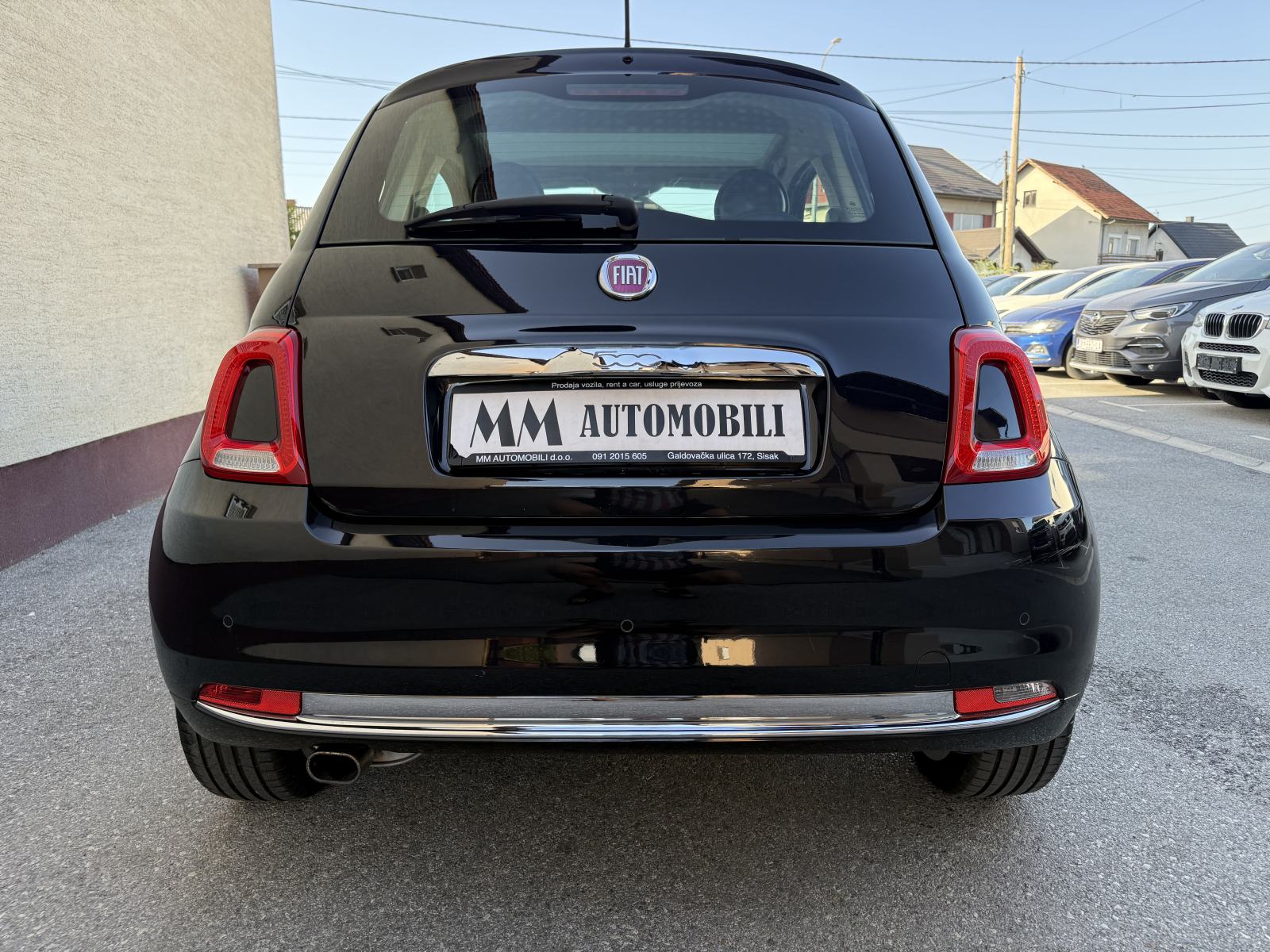 Fiat 500 1,2 2018.god.123tkm,alu 16”,PANORAMA,PDC,KLIMA,SERVISNA!!, fotografija 5