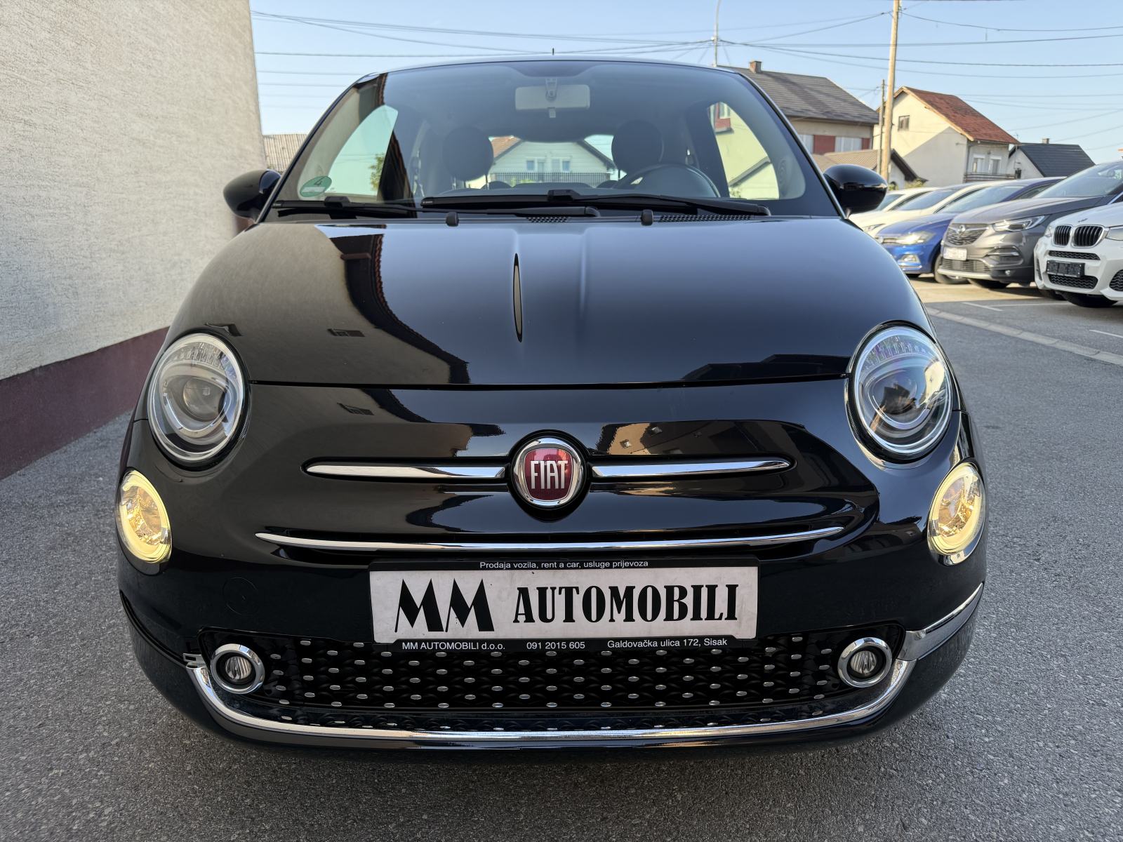 Fiat 500 1,2 2018.god.123tkm,alu 16”,PANORAMA,PDC,KLIMA,SERVISNA!!, fotografija 18