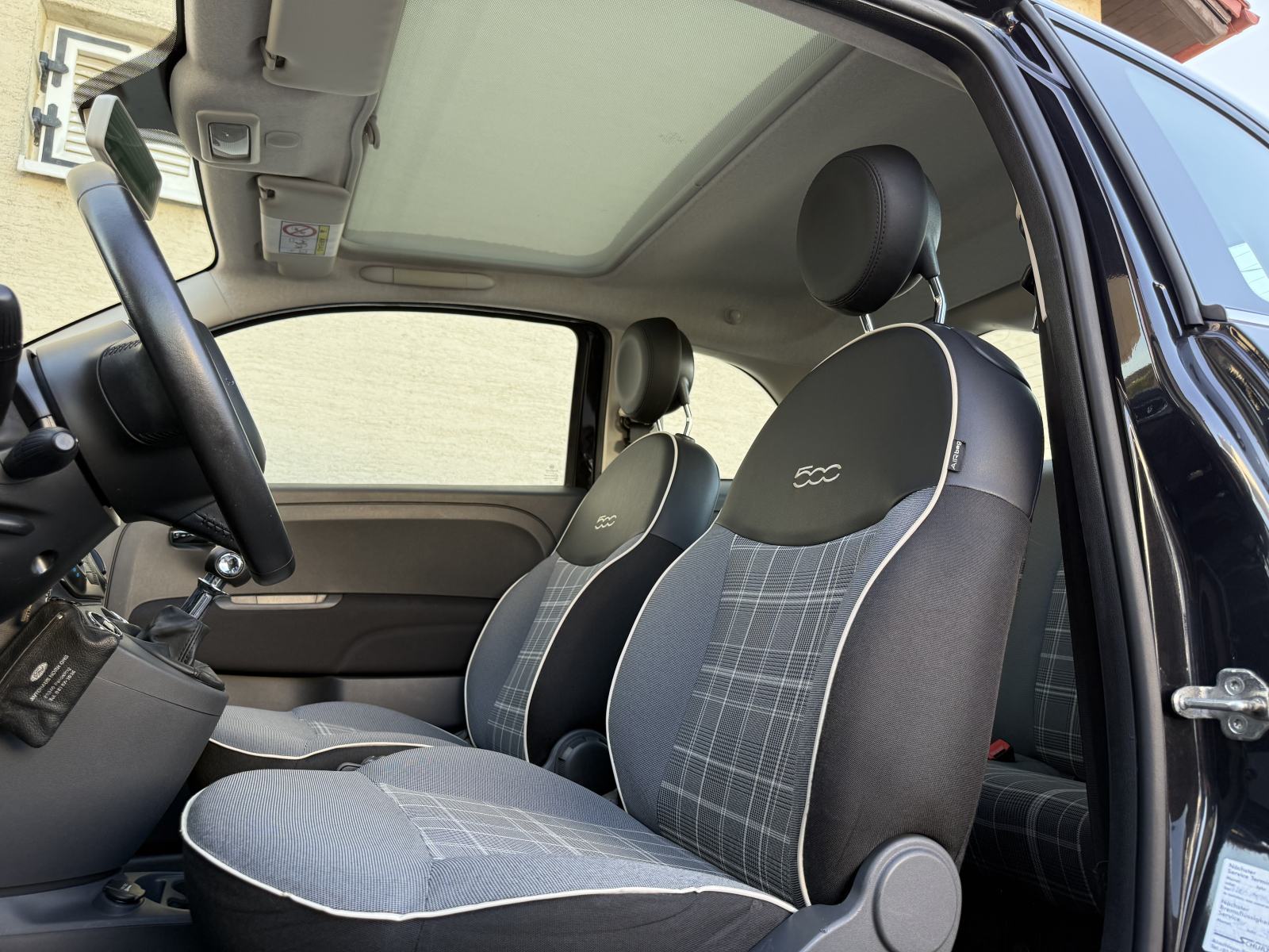 Fiat 500 1,2 2018.god.123tkm,alu 16”,PANORAMA,PDC,KLIMA,SERVISNA!!, fotografija 19