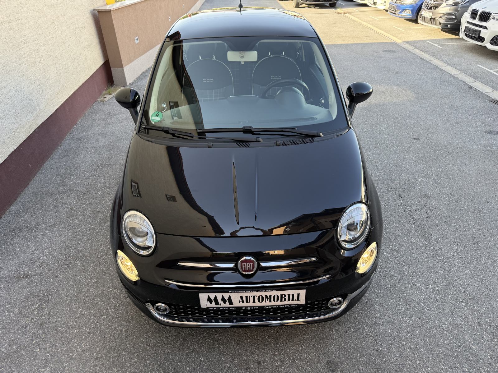 Fiat 500 1,2 2018.god.123tkm,alu 16”,PANORAMA,PDC,KLIMA,SERVISNA!!, fotografija 17