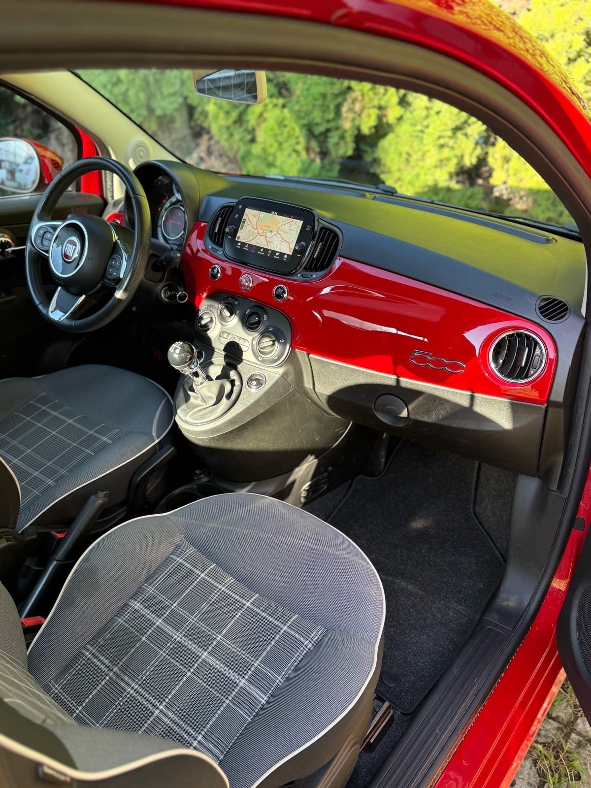 FIAT 500 1.2 8V LOUNGE-NAVI,PANORAMSKI KROV,JAMSTVO,MOG. LEASINGA!, fotografija 8