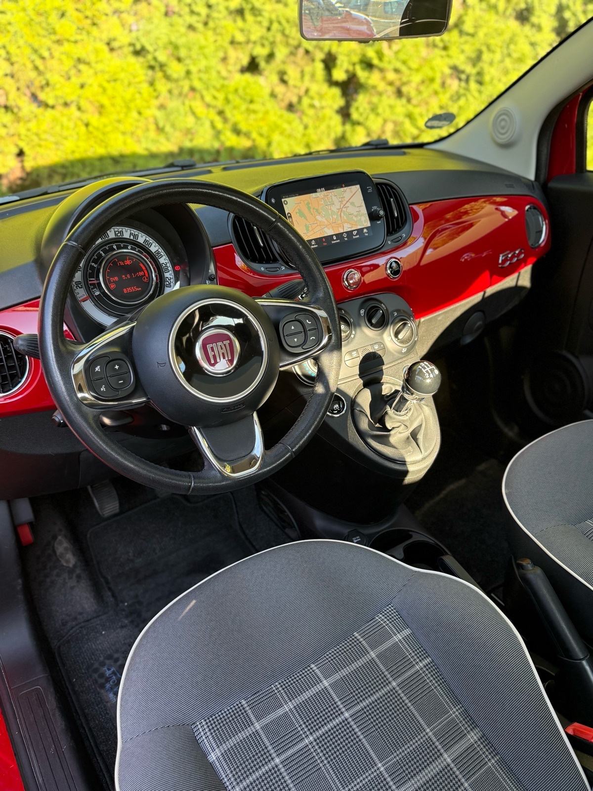 FIAT 500 1.2 8V LOUNGE-NAVI,PANORAMSKI KROV,JAMSTVO,MOG. LEASINGA!, fotografija 7