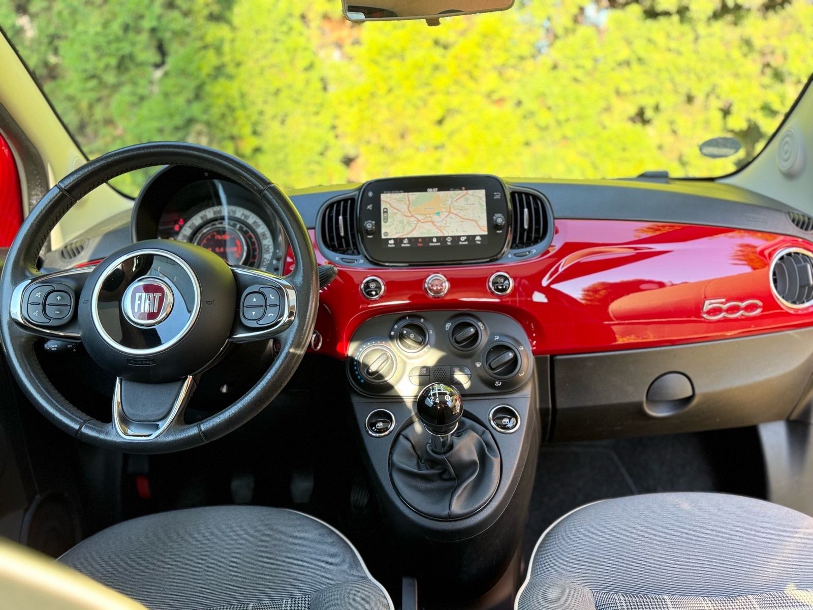 FIAT 500 1.2 8V LOUNGE-NAVI,PANORAMSKI KROV,JAMSTVO,MOG. LEASINGA!, fotografija 12
