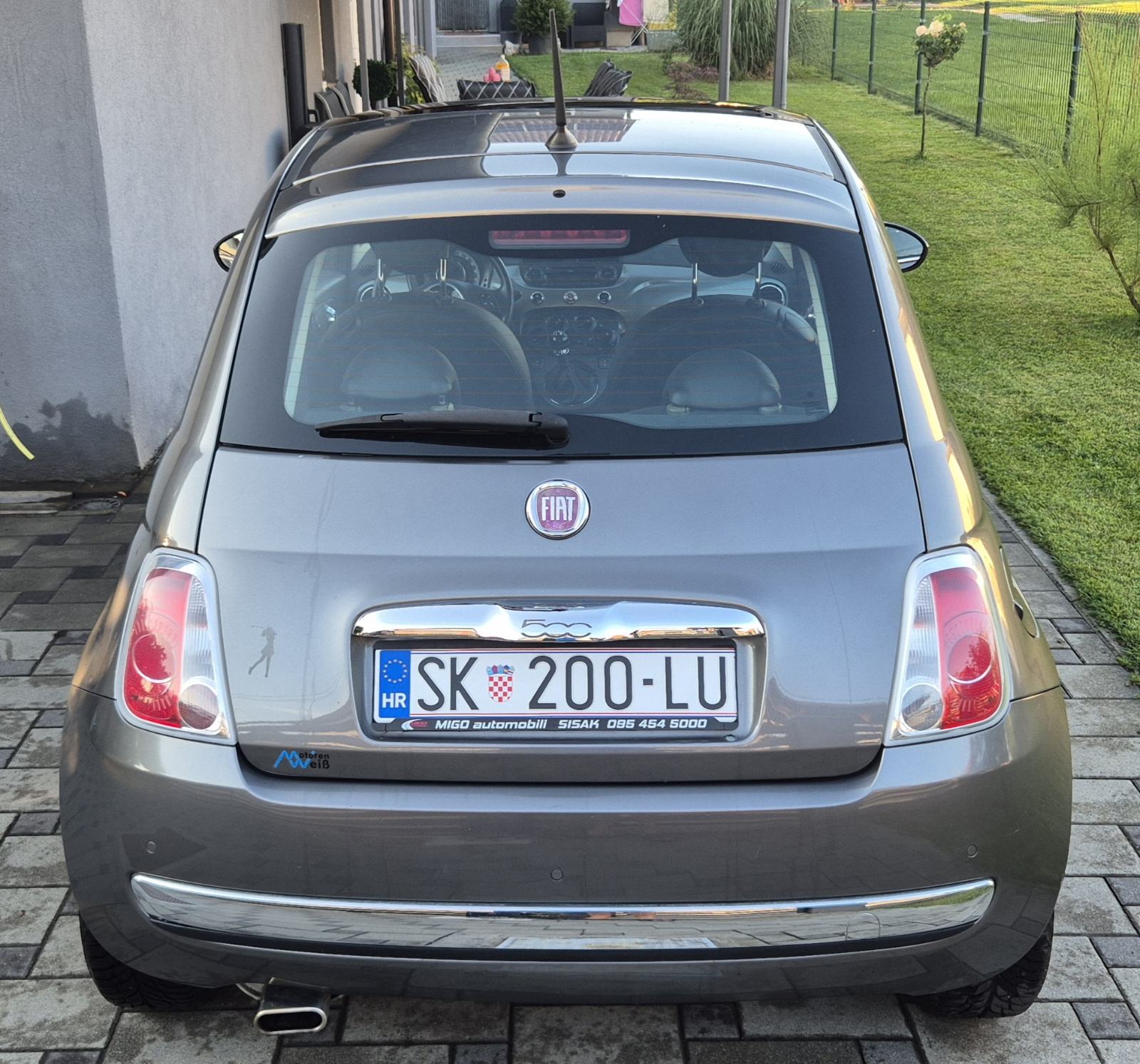Fiat 500 1,2 8V Lounge, fotografija 8