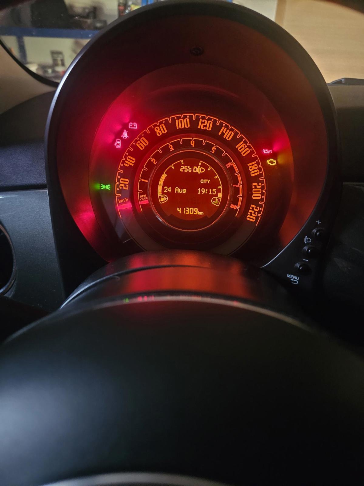 Fiat 500 1,2 8V, fotografija 9
