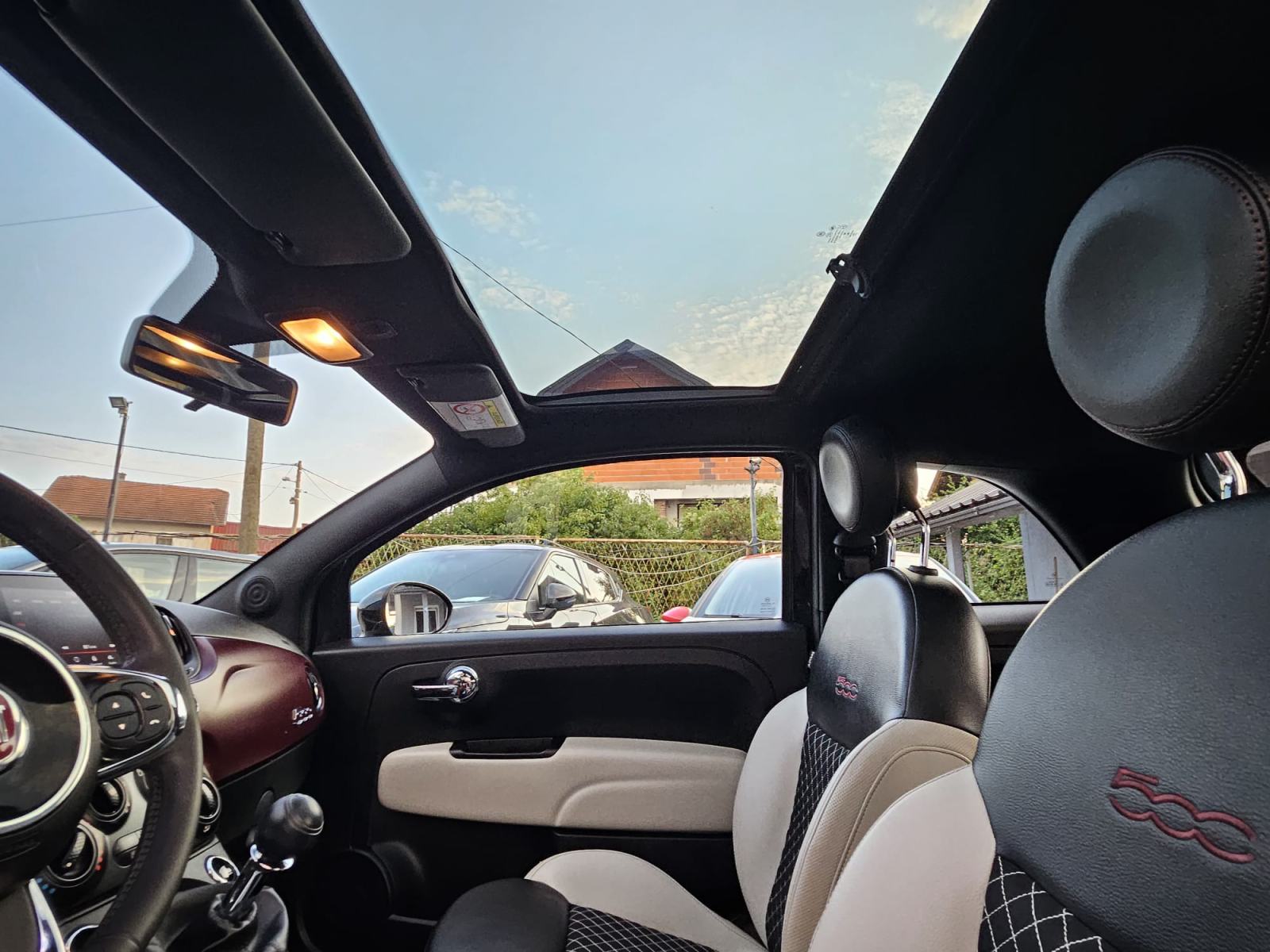 Fiat 500 1,2 8V"SPORT"-2020g.--PANORAMA-KOŽA-TOP STANJE-GARANCIJA, fotografija 20