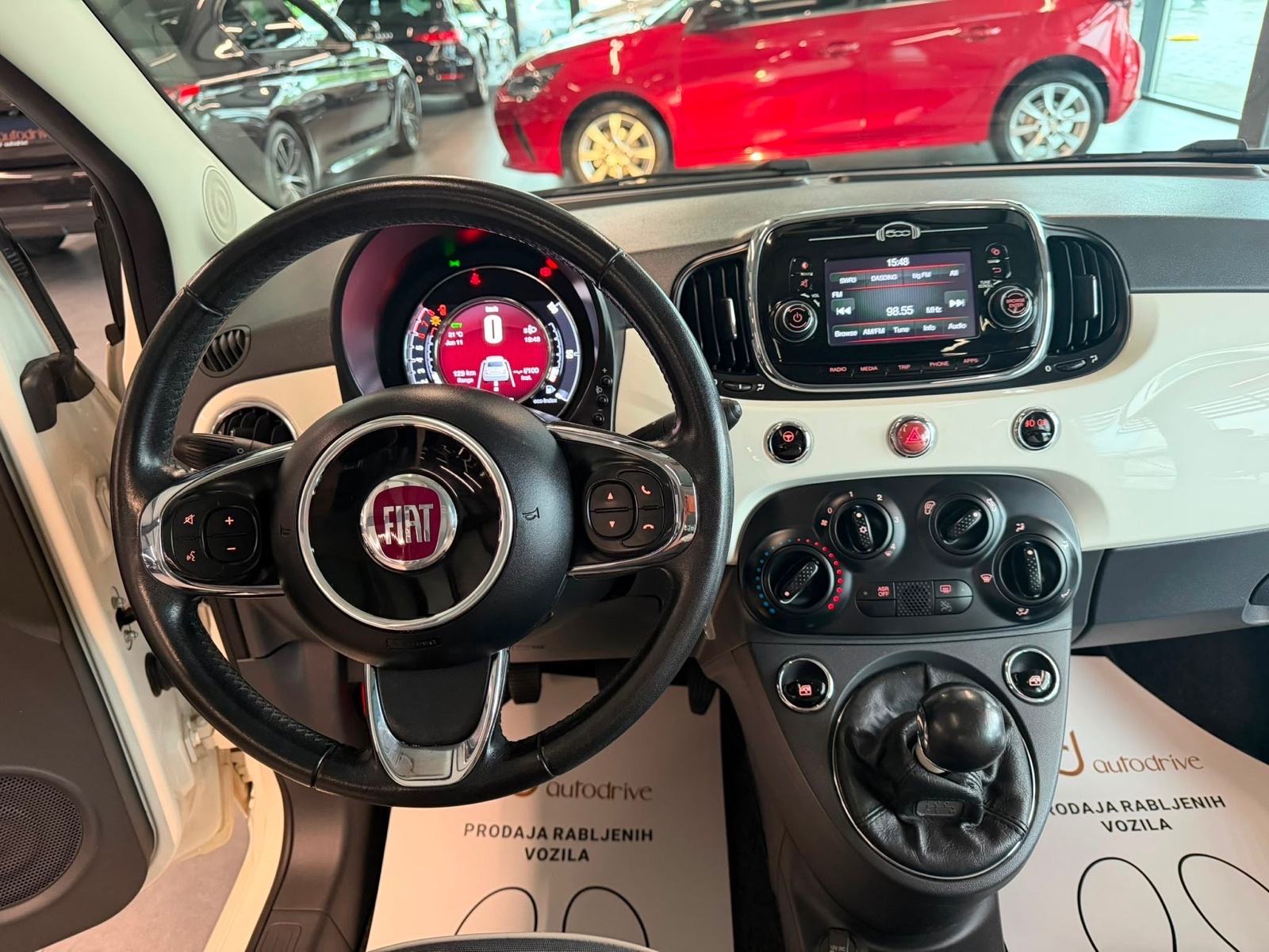 Fiat 500 1,2 KLIMA • PANORAMA • ALU16" • MAGLENKE • AUTOKREDIT, fotografija 16