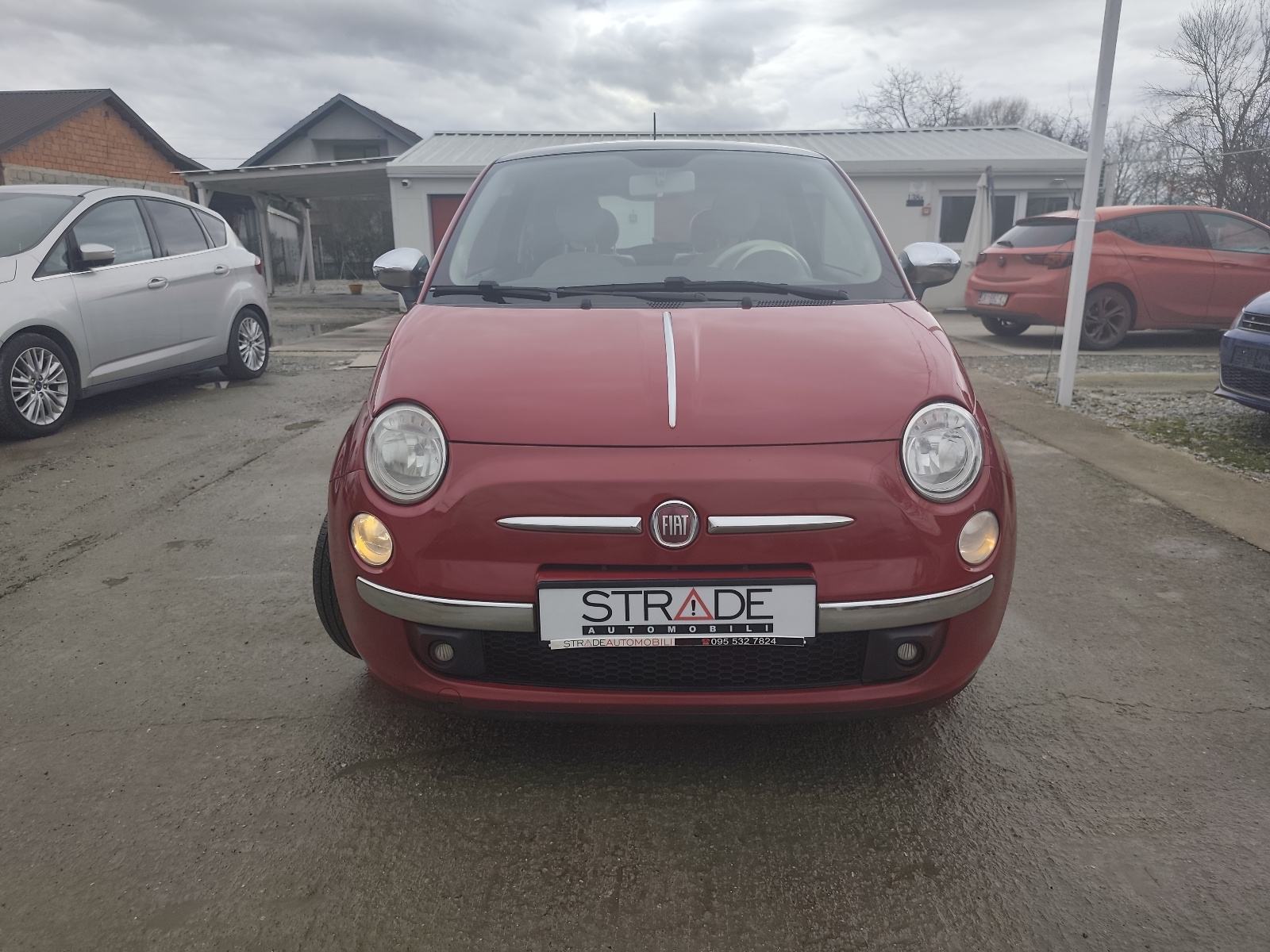 Fiat 500 1.2, klima, veliki servis,panorama!!!, fotografija 2