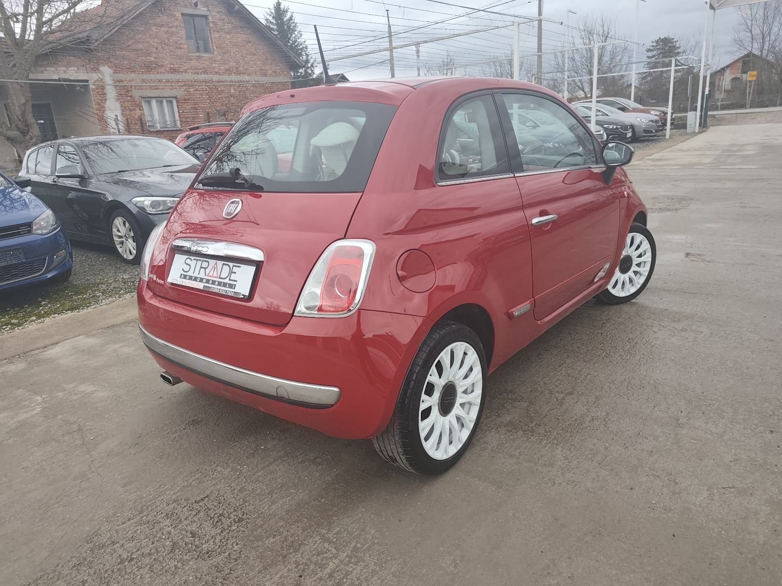 Fiat 500 1.2, klima, veliki servis,panorama!!!, fotografija 4