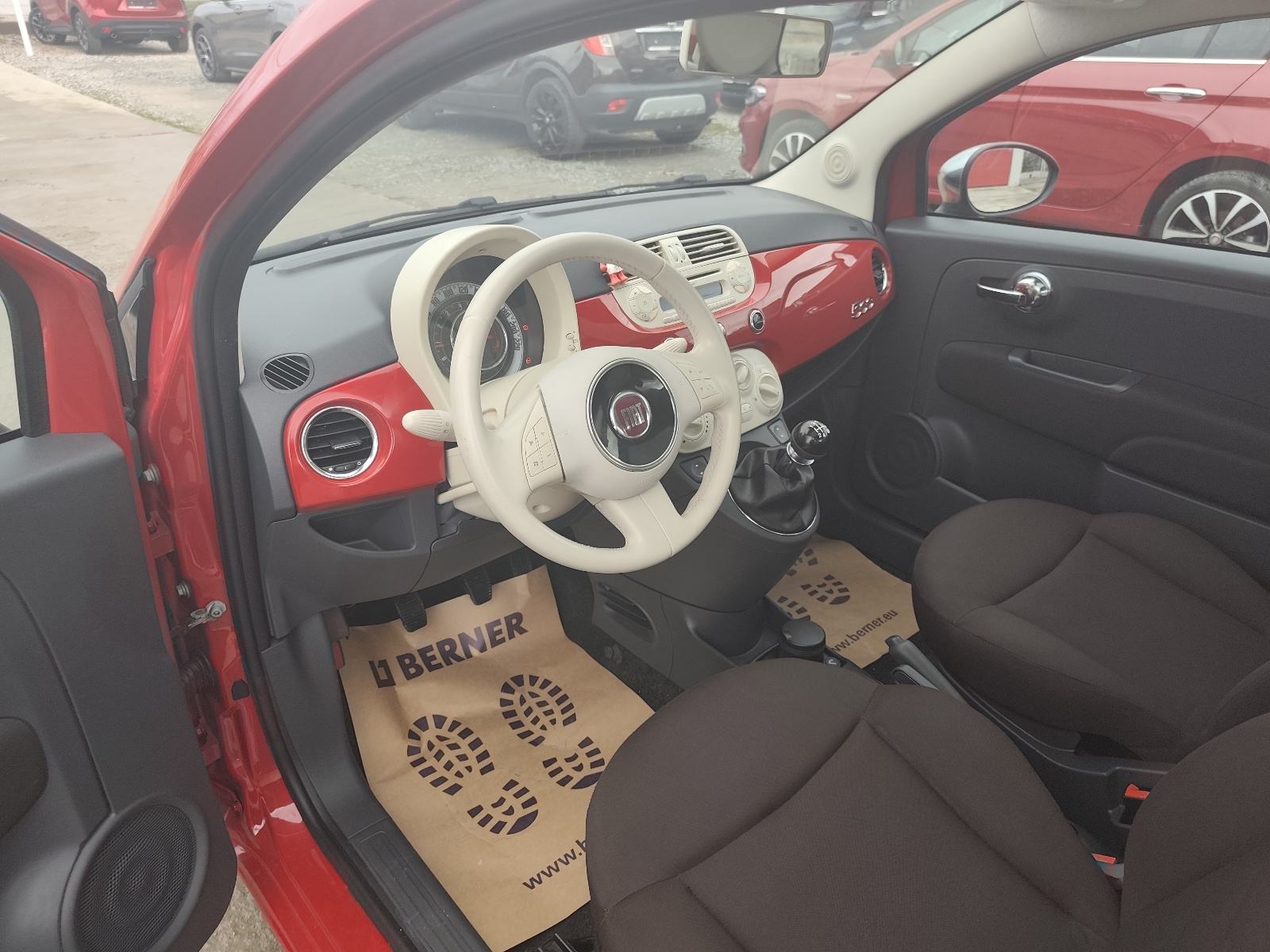 Fiat 500 1.2, klima, veliki servis,panorama!!!, fotografija 13