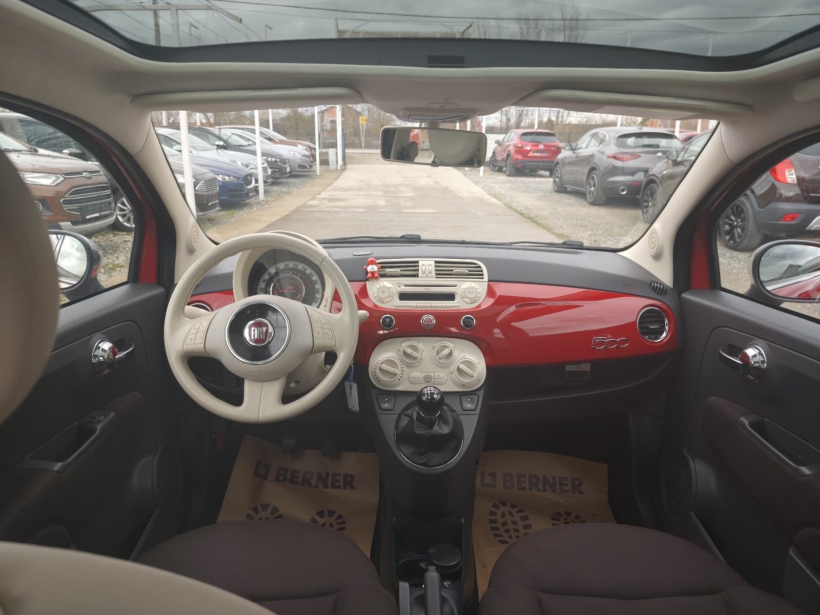 Fiat 500 1.2, klima, veliki servis,panorama!!!, fotografija 11