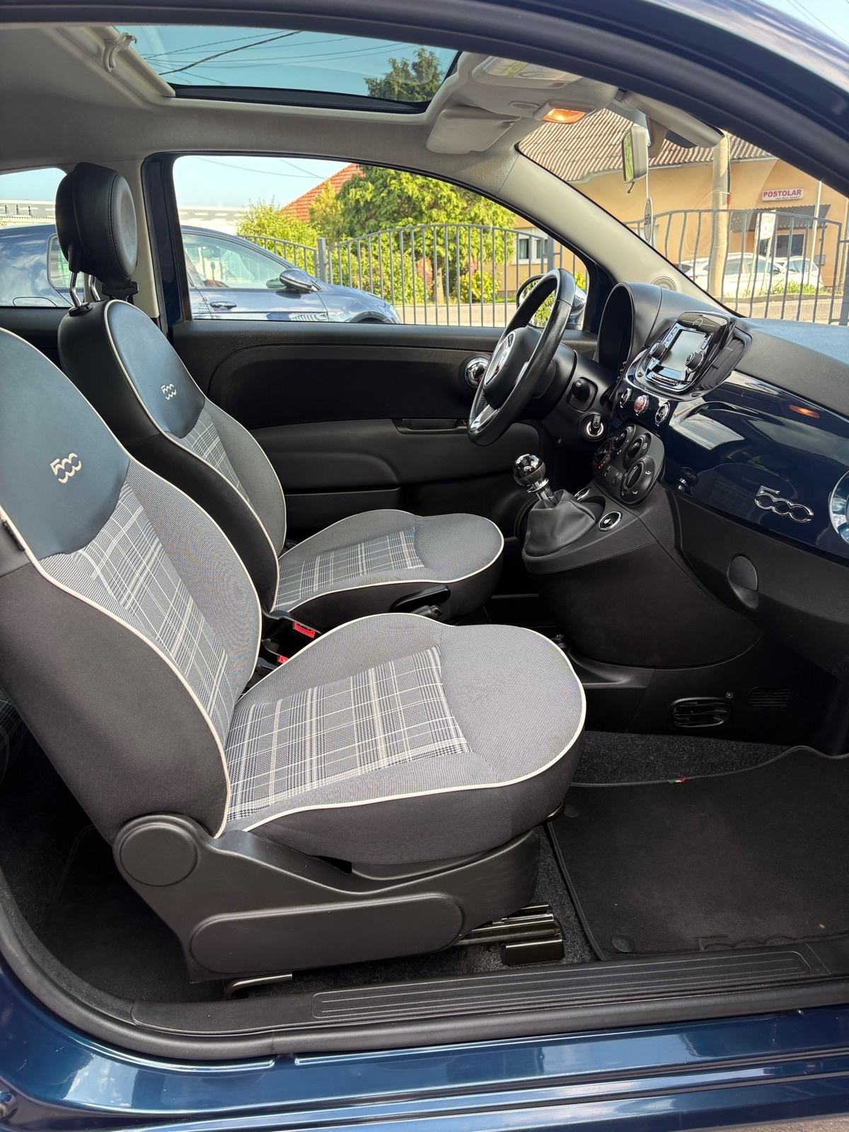 Fiat 500 1,2 Panorama/Display/Virtual/Klima/Alu16/Top!, fotografija 15