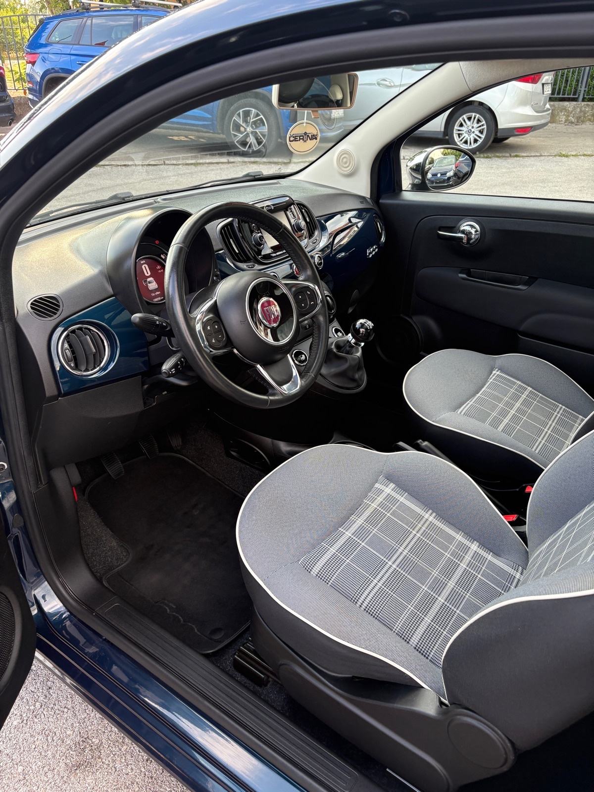 Fiat 500 1,2 Panorama/Display/Virtual/Klima/Alu16/Top!, fotografija 10