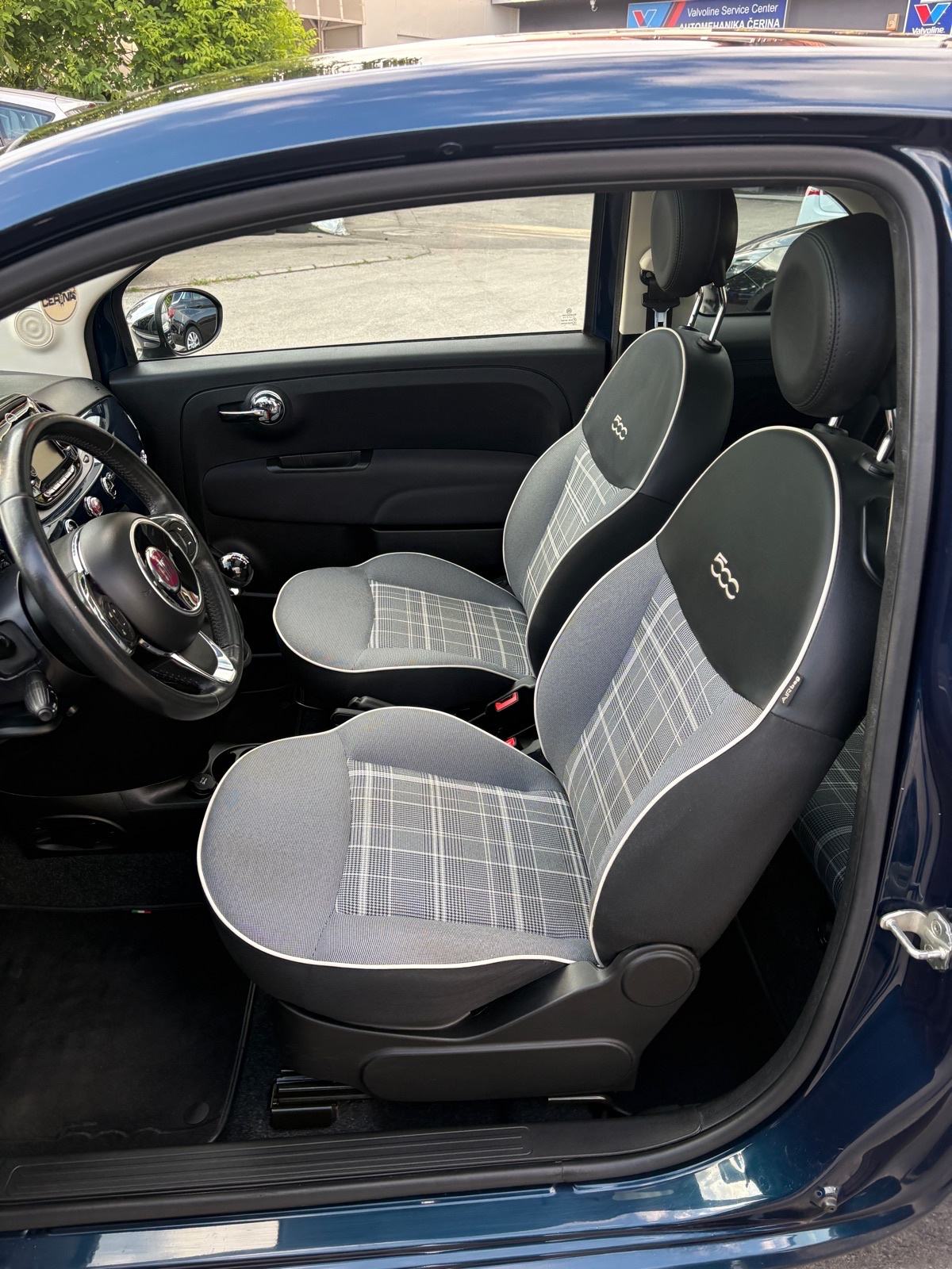 Fiat 500 1,2 Panorama/Display/Virtual/Klima/Alu16/Top!, fotografija 9
